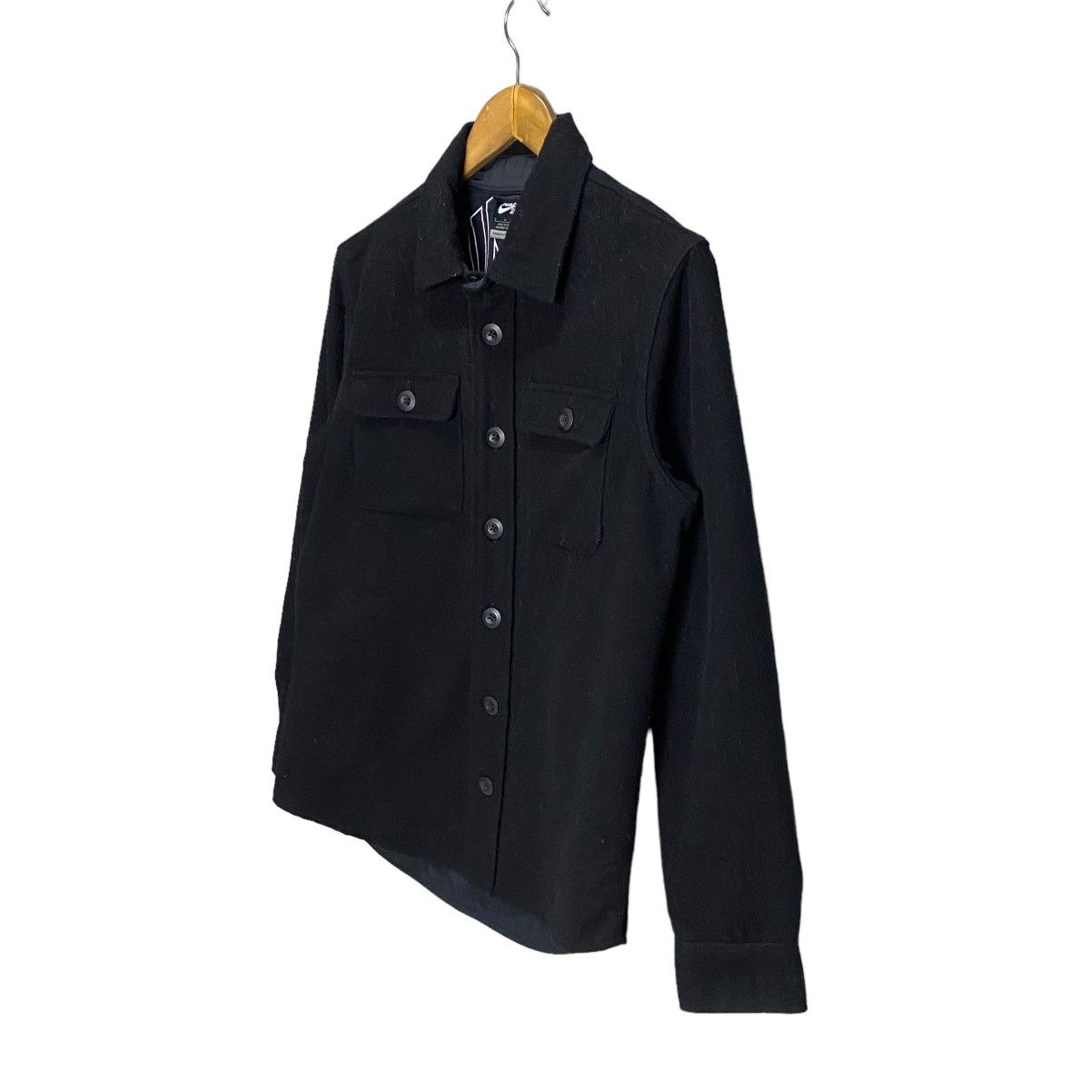 Nike Nike SB black wool shirt button up Size US S / EU 44-46 / 1 - 3 Thumbnail