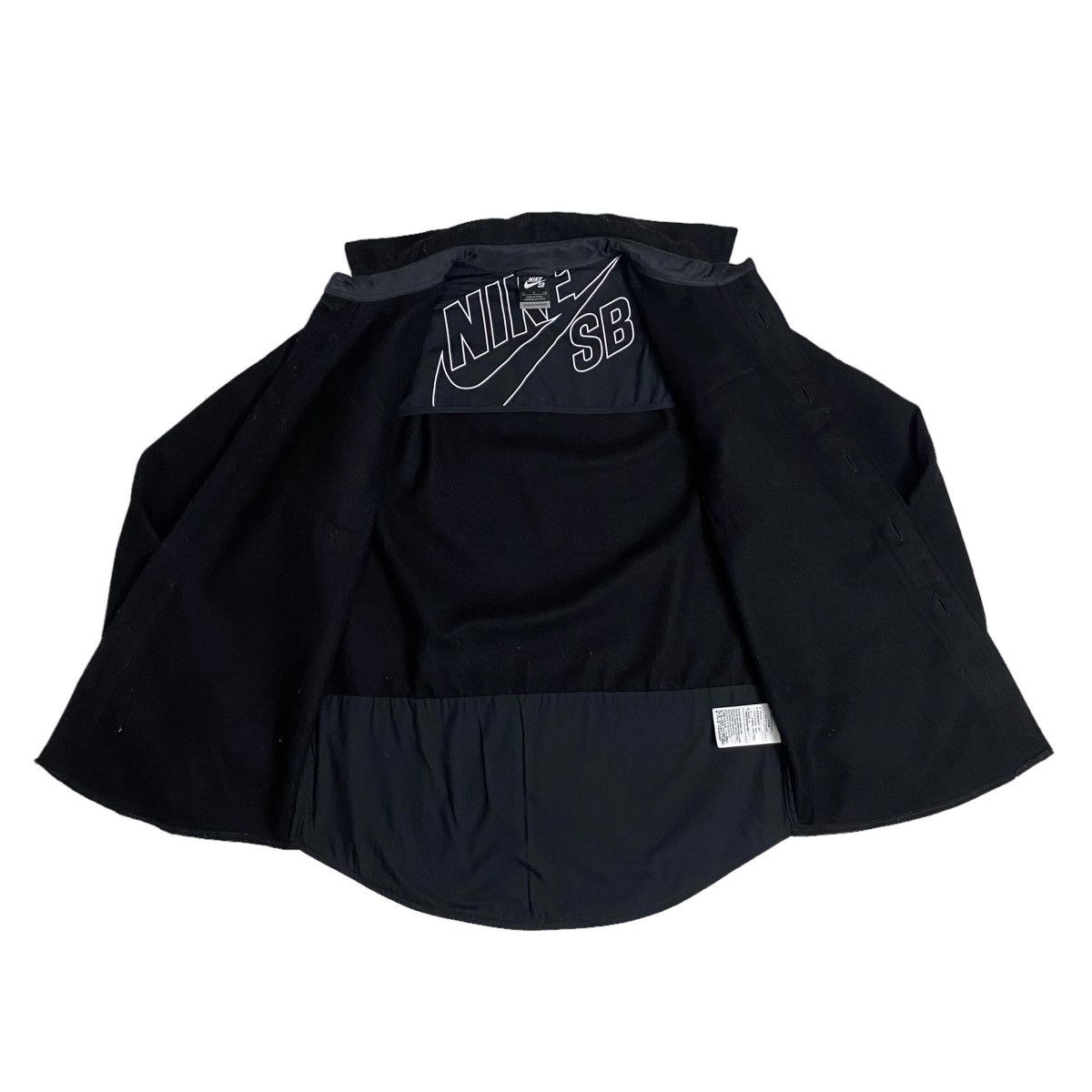 Nike Nike SB black wool shirt button up Size US S / EU 44-46 / 1 - 8 Thumbnail