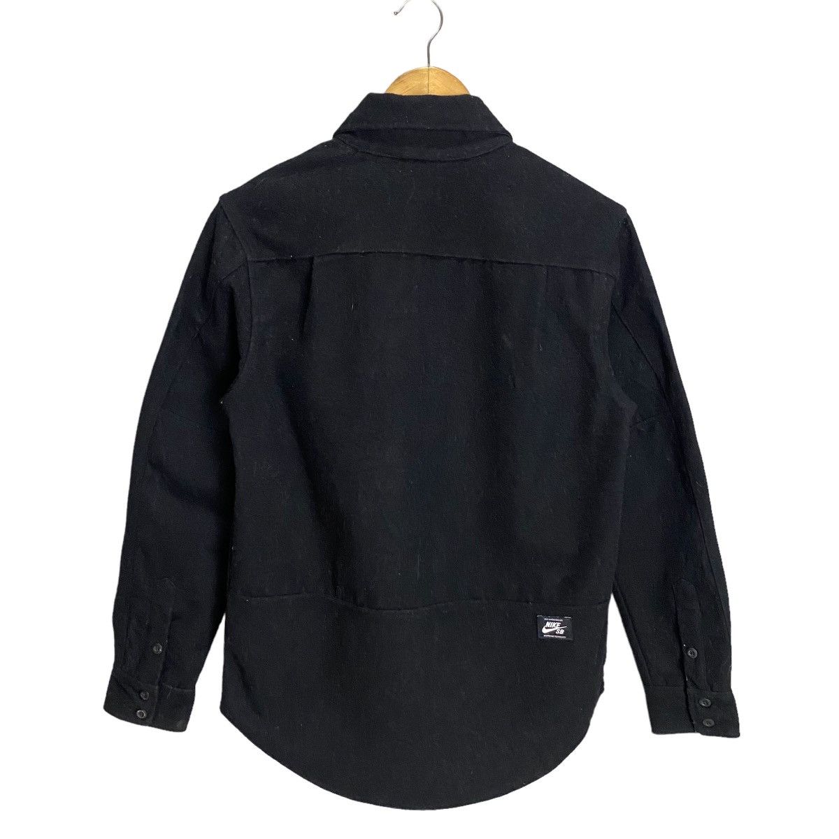 Nike Nike SB black wool shirt button up Size US S / EU 44-46 / 1 - 2 Thumbnail