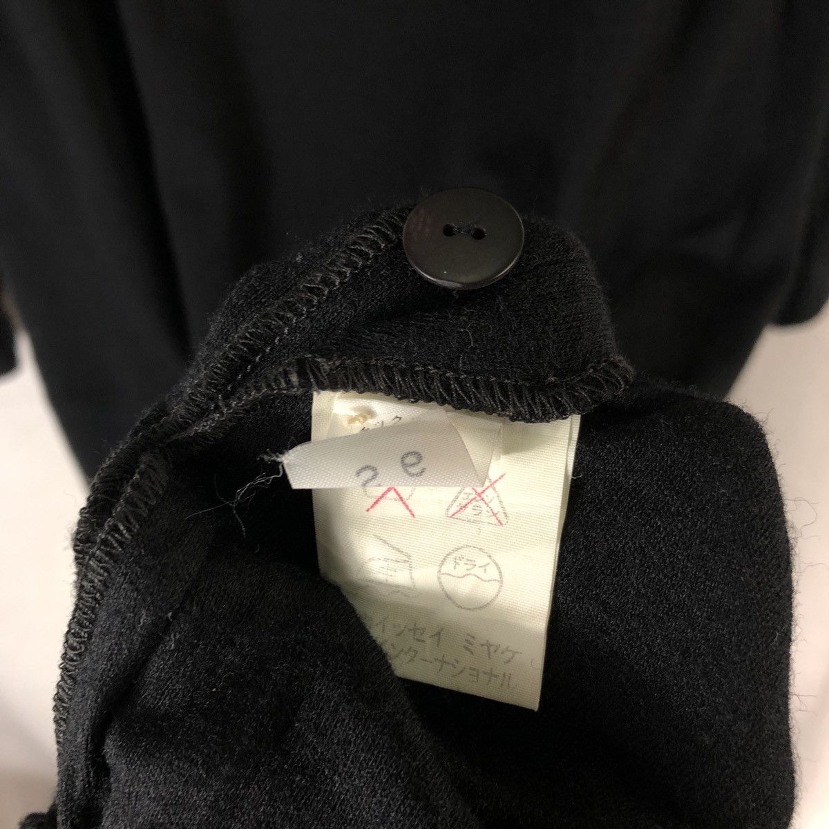 Issey Miyake × Vintage Rare! Vintage Issey Miyake Wool Dress Size M / US 6-8 / IT 42-44 - 9 Thumbnail