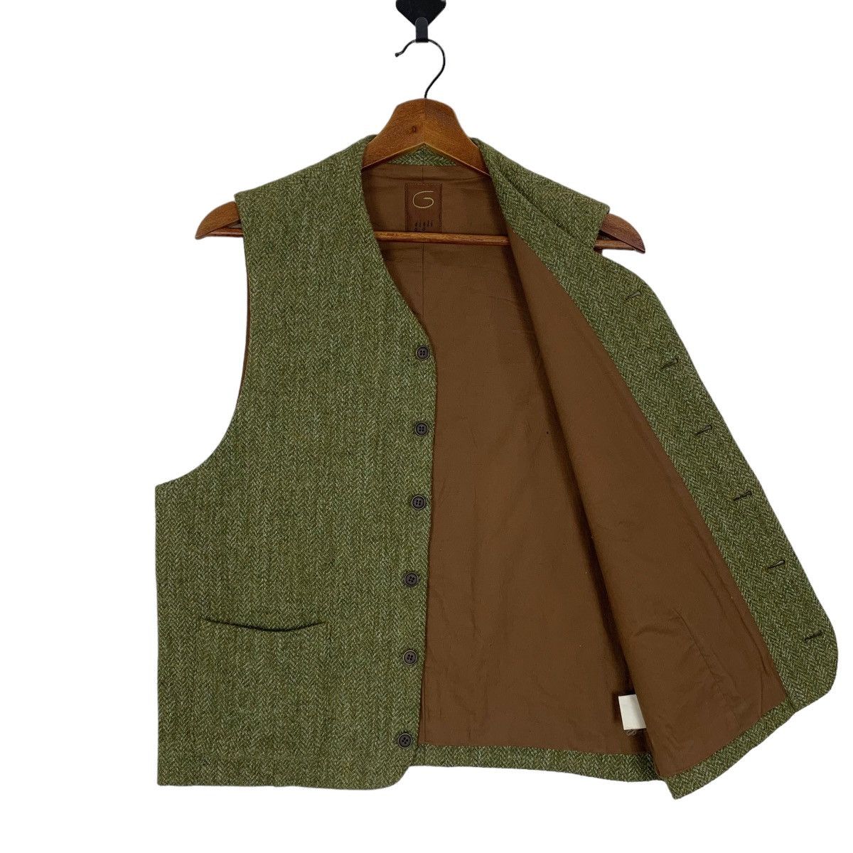 Romeo Gigli × Vintage Gigli Men Wool Vest Size US M / EU 48-50 / 2 - 3 Thumbnail
