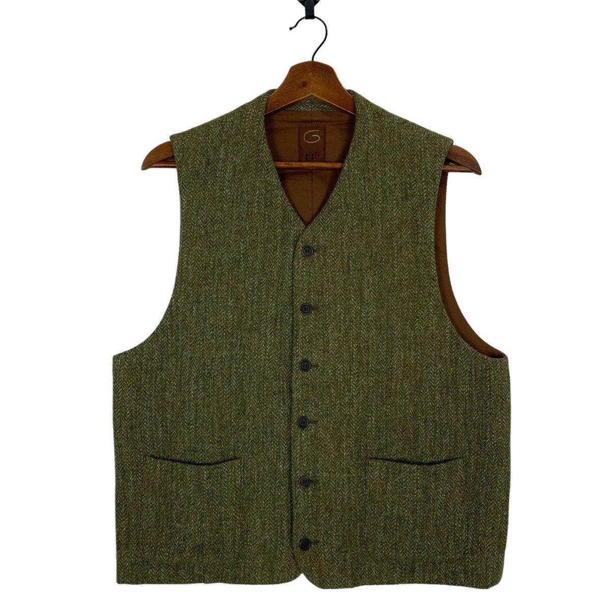 Romeo Gigli × Vintage Gigli Men Wool Vest Size US M / EU 48-50 / 2 - 1 Thumbnail