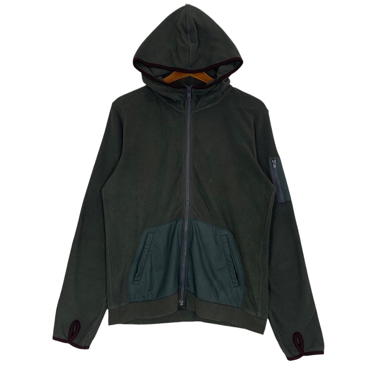 Japanese Brand × Undercover Uniqlo x Undercover Fleece Hoodie Size US L / EU 52-54 / 3 - 1 Thumbnail