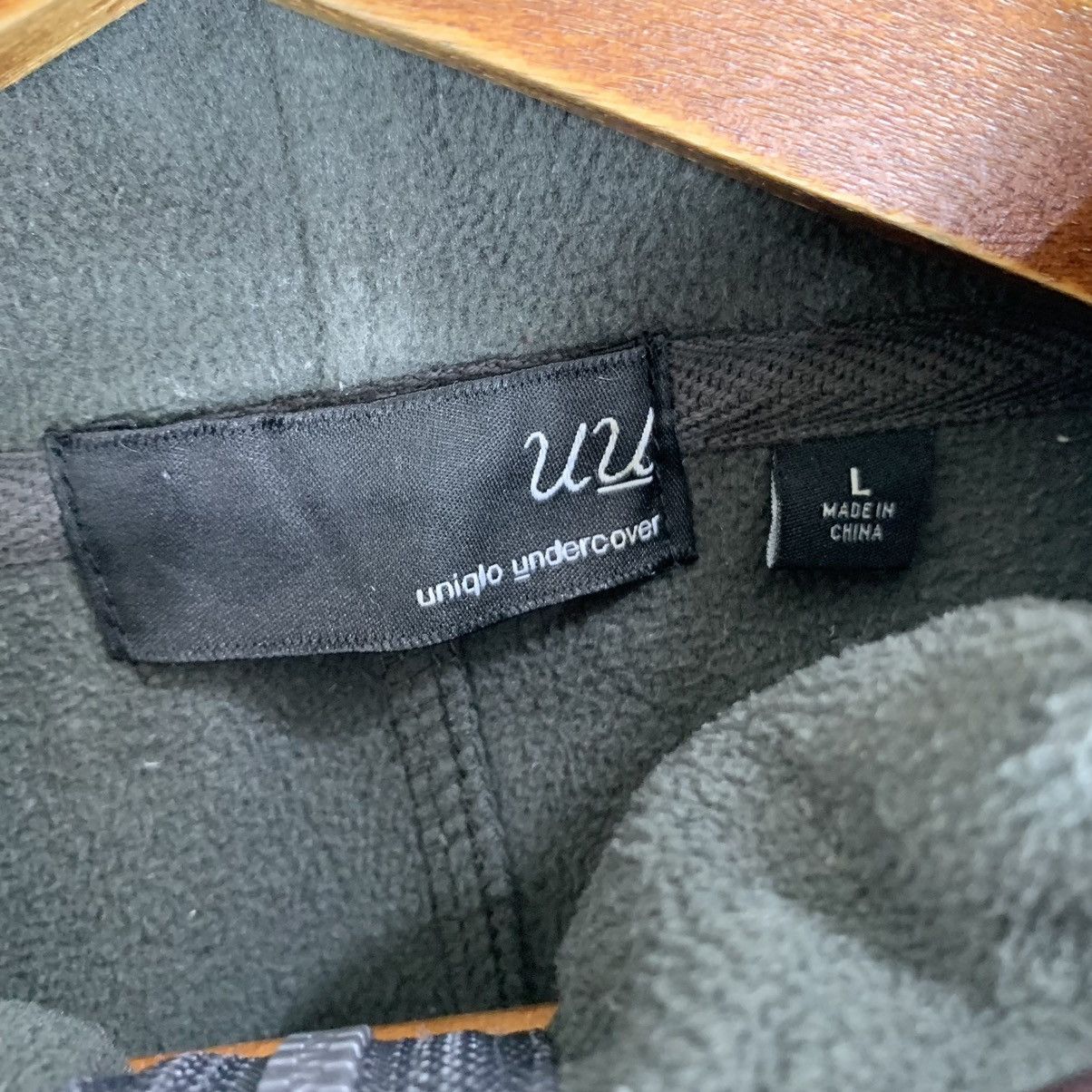 Japanese Brand × Undercover Uniqlo x Undercover Fleece Hoodie Size US L / EU 52-54 / 3 - 6 Thumbnail