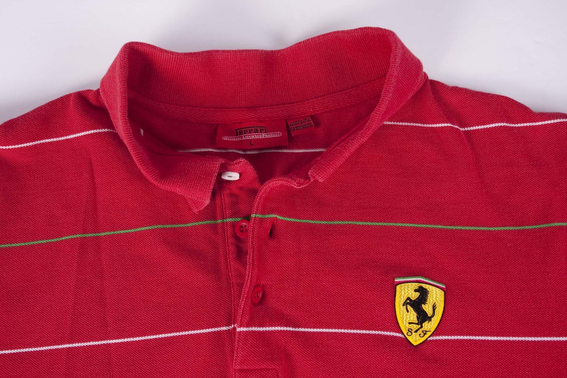 Ferrari * Ferrari Polo Shirt Short Sleeve Red Size M Size US L / EU 52-54 / 3 - 1 Thumbnail
