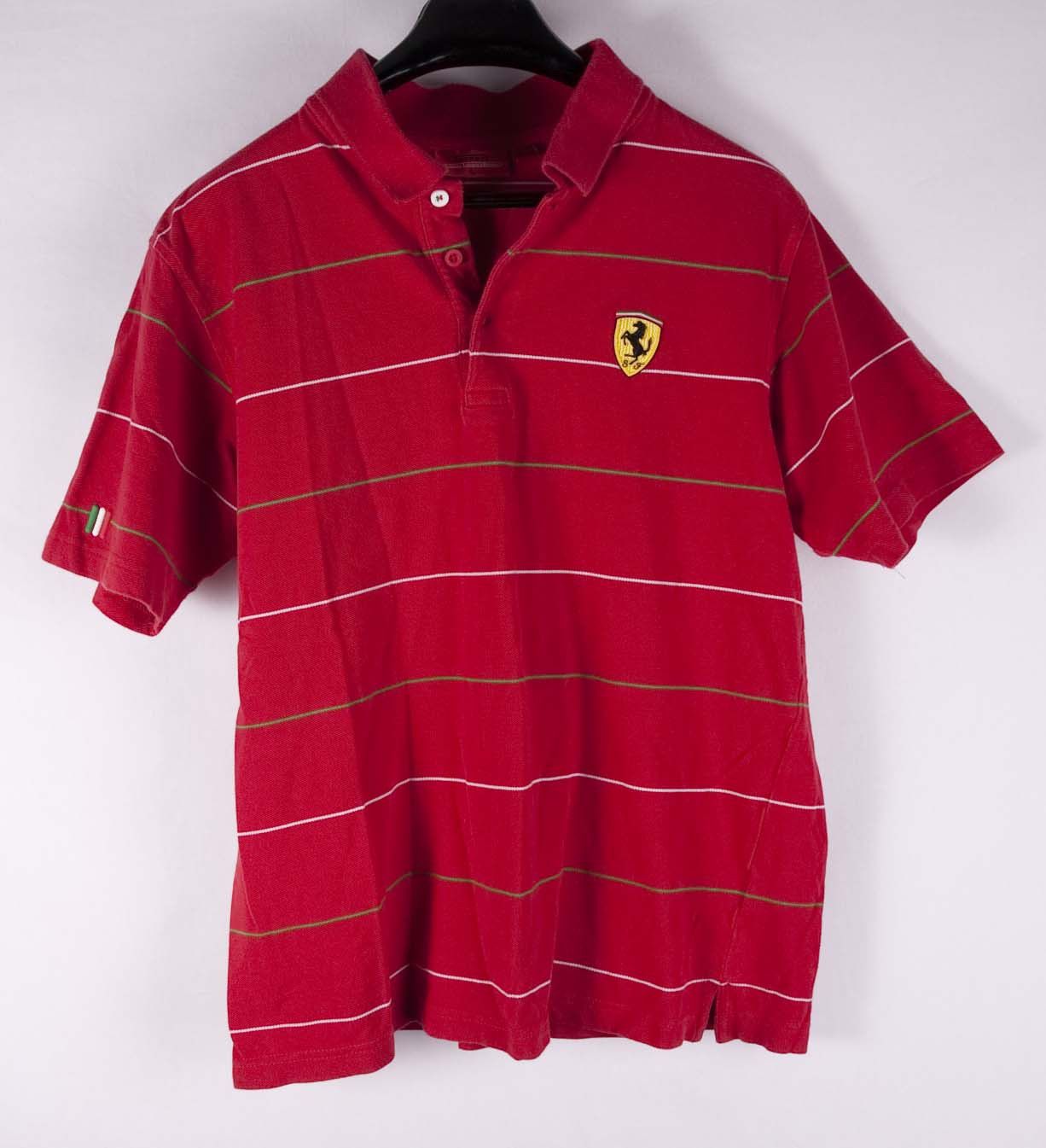 Ferrari * Ferrari Polo Shirt Short Sleeve Red Size M Size US L / EU 52-54 / 3 - 2 Thumbnail