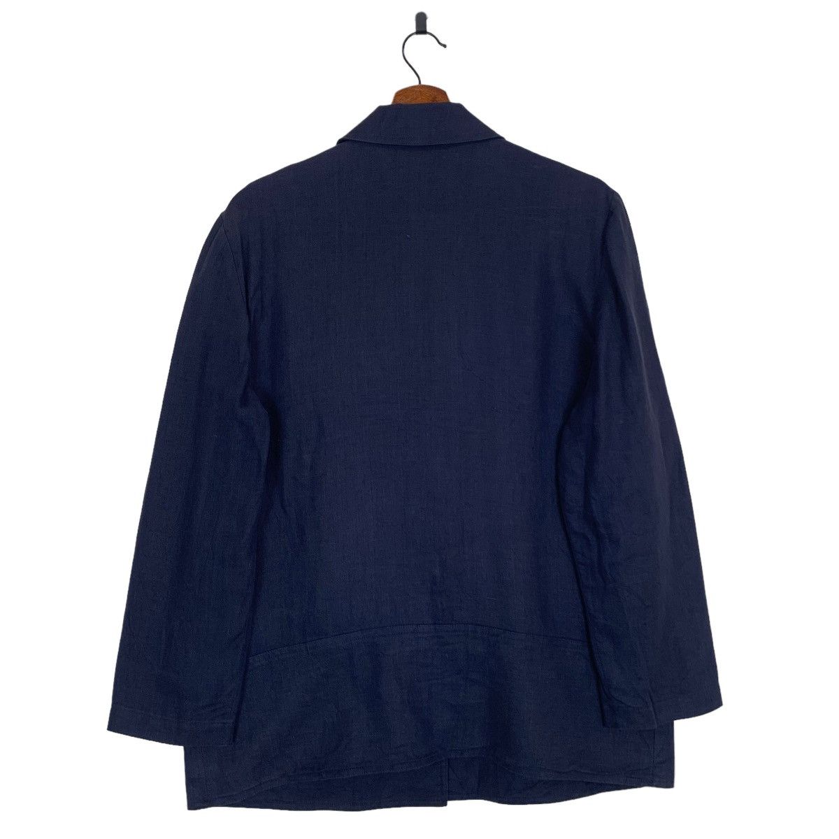 Christian Dior Monsieur × Designer × Other Christian Dior Single Button Blazer Navy Blue Size M / US 6-8 / IT 42-44 - 4 Thumbnail