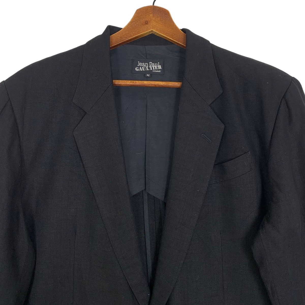 Jean Paul Gaultier Jean Paul Gaultter Blazer Coat Black Size 48S - 2 Thumbnail