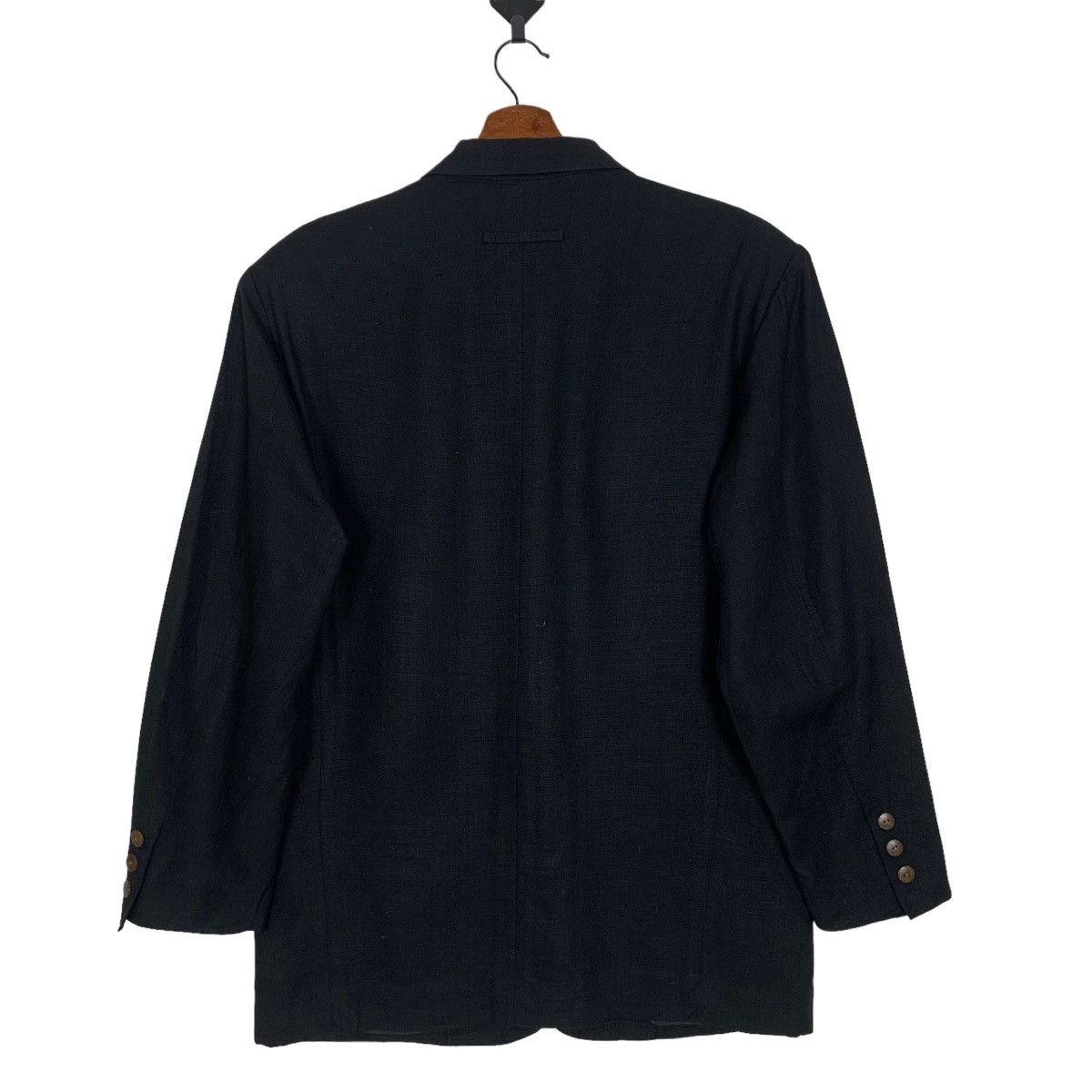 Jean Paul Gaultier Jean Paul Gaultter Blazer Coat Black Size 48S - 5 Thumbnail