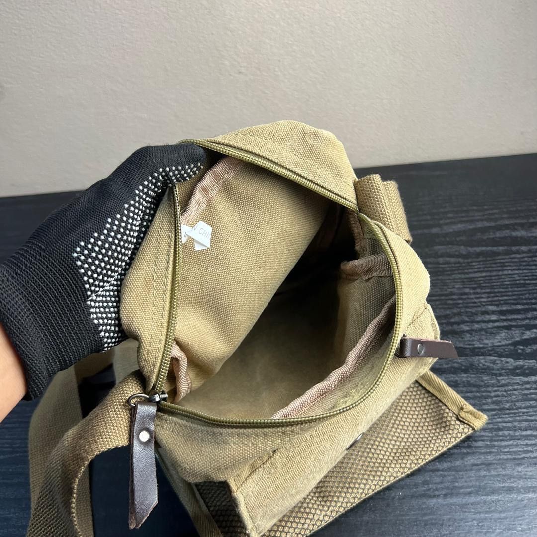 Designer × Japanese Brand Steals💥 Ru Yi Huang Canvas Sling Bag Size ONE SIZE - 3 Thumbnail