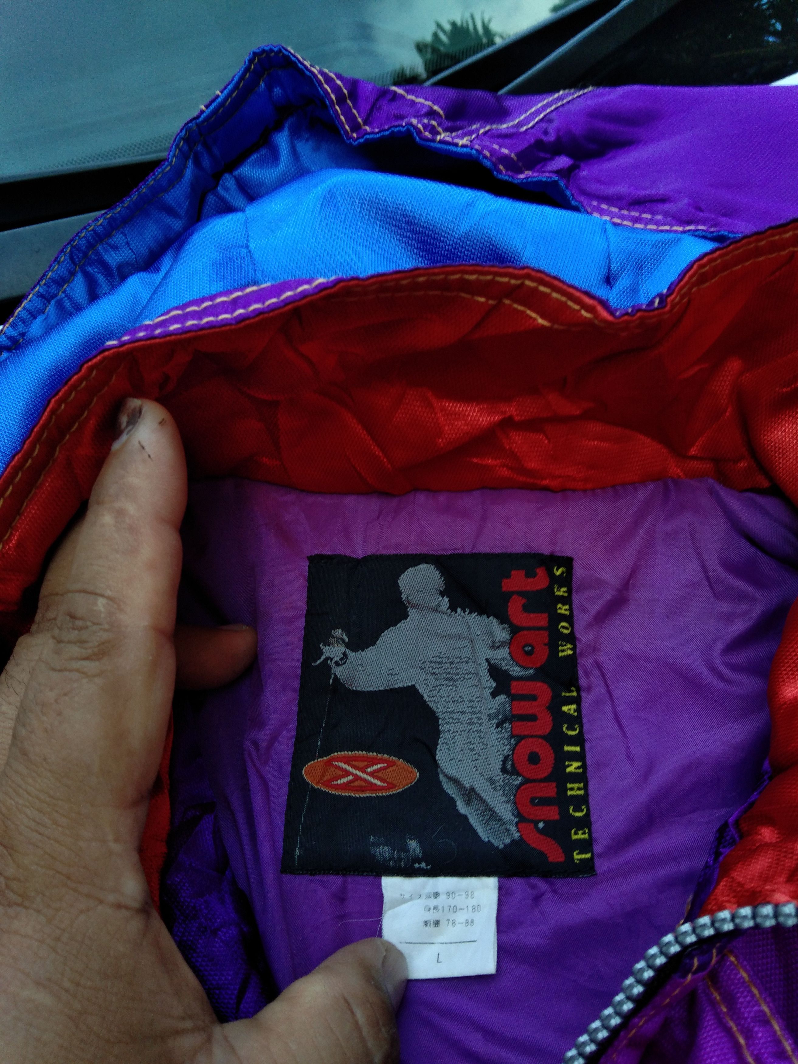 Other VINTAGE SNOW ART JACKET Size US L / EU 52-54 / 3 - 18 Thumbnail