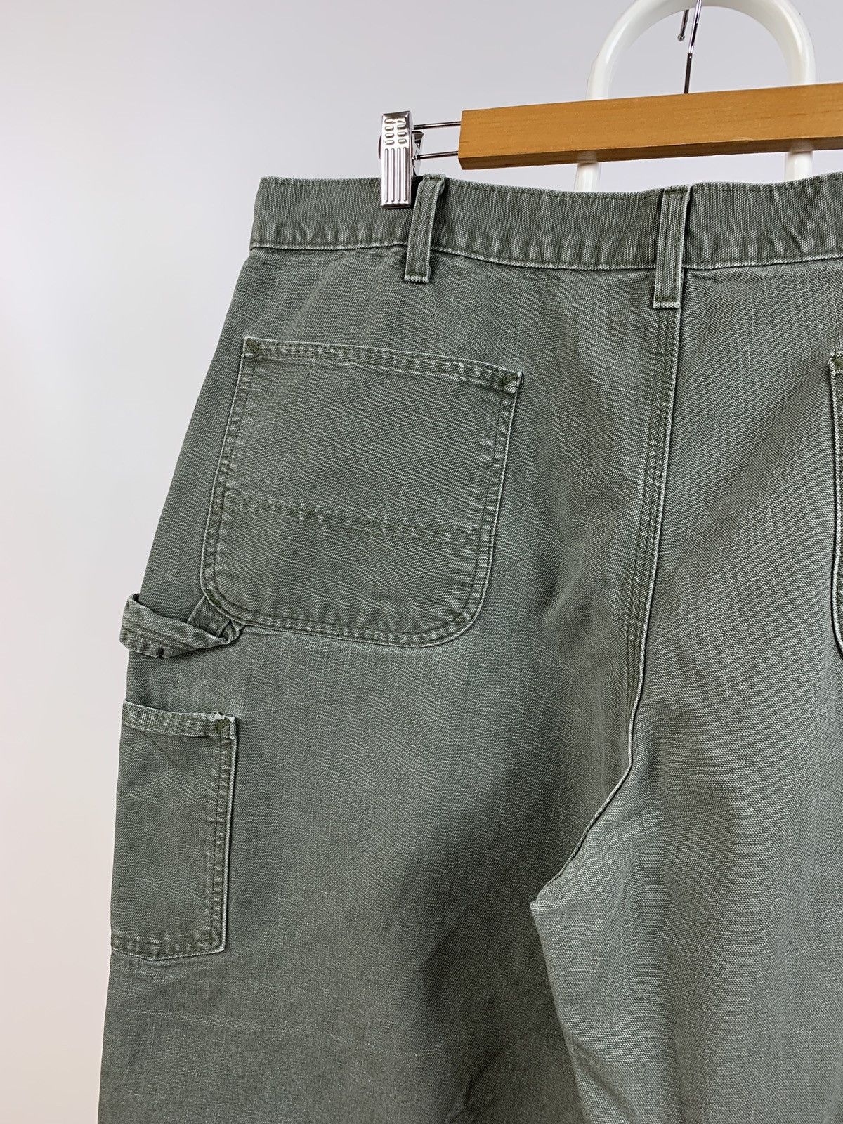 Carhartt Vintage Carhartt Single Knee Green Khaki Cargo Pants Size US 40 / EU 56 - 10 Thumbnail