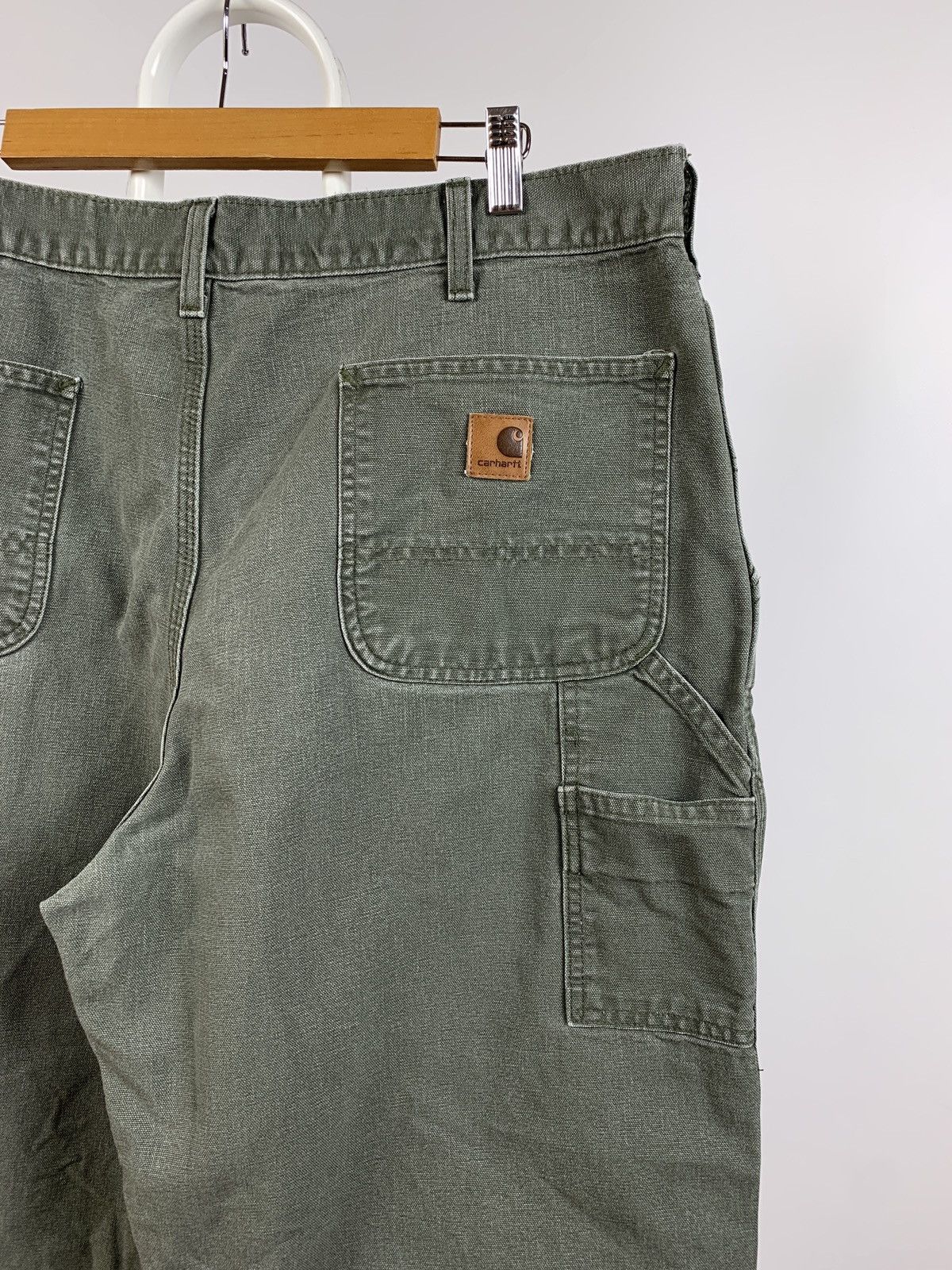 Carhartt Vintage Carhartt Single Knee Green Khaki Cargo Pants Size US 40 / EU 56 - 8 Thumbnail