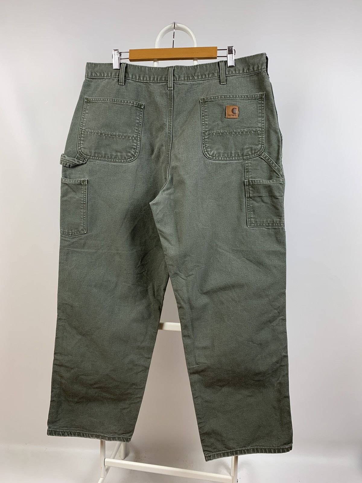 Carhartt Vintage Carhartt Single Knee Green Khaki Cargo Pants Size US 40 / EU 56 - 4 Thumbnail