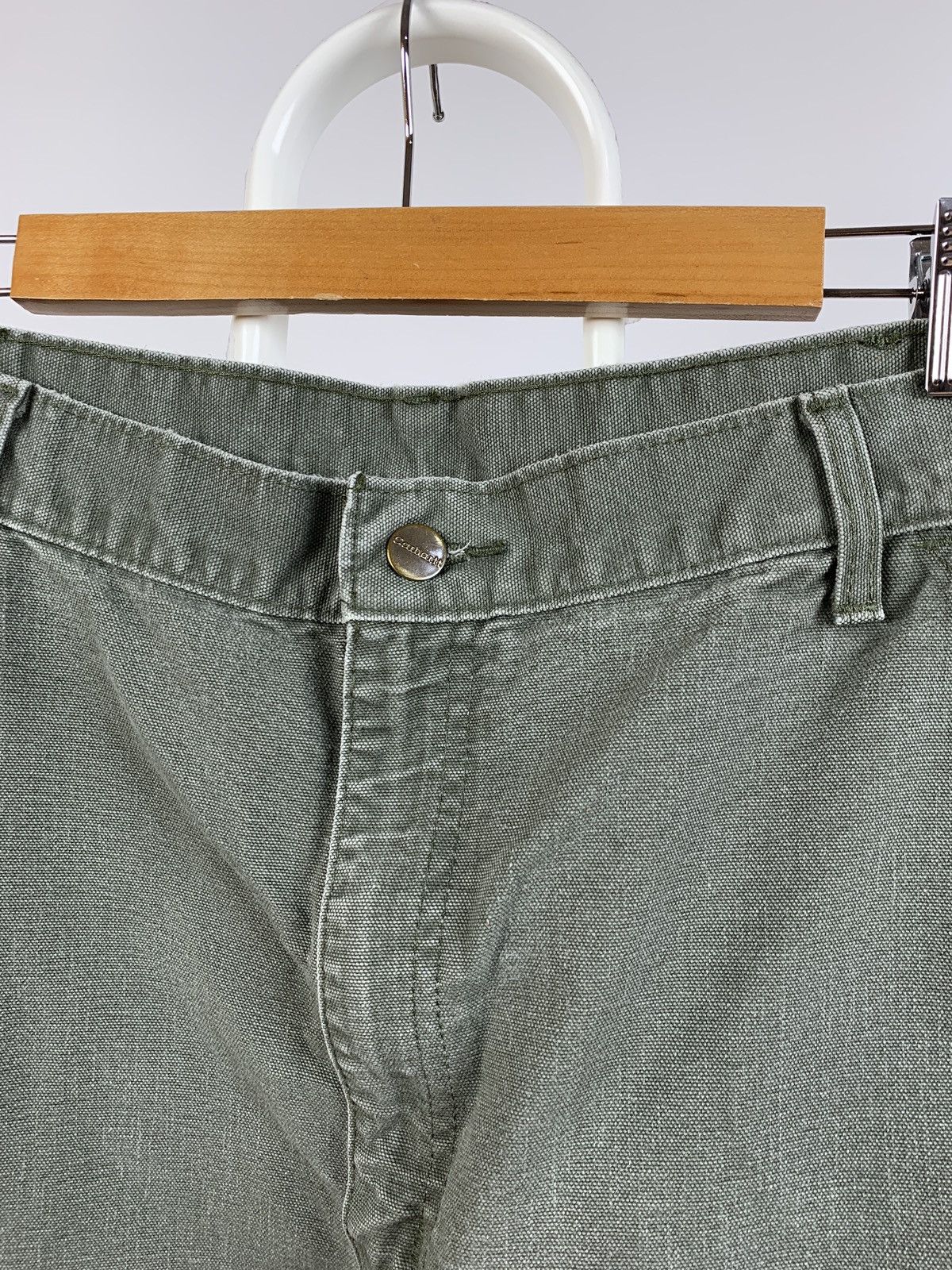 Carhartt Vintage Carhartt Single Knee Green Khaki Cargo Pants Size US 40 / EU 56 - 13 Thumbnail