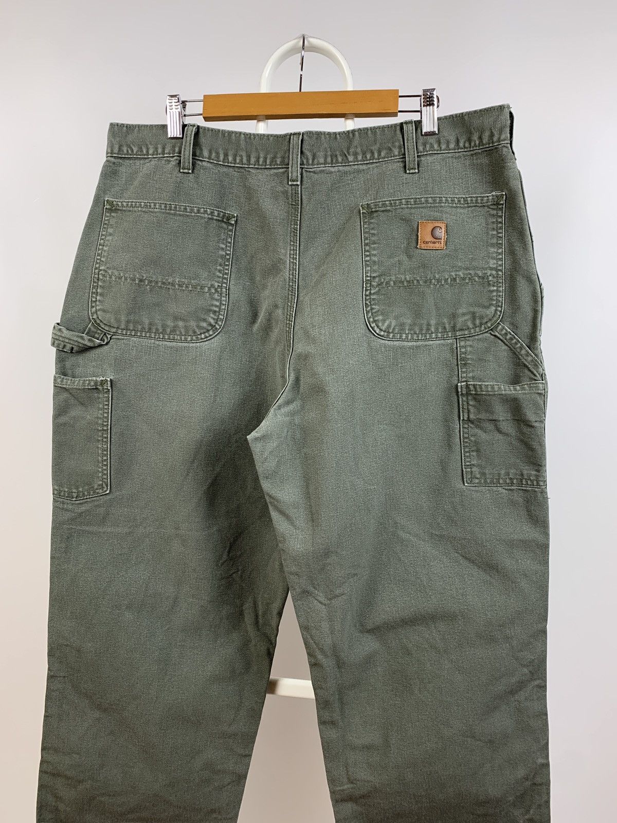 Carhartt Vintage Carhartt Single Knee Green Khaki Cargo Pants Size US 40 / EU 56 - 6 Thumbnail