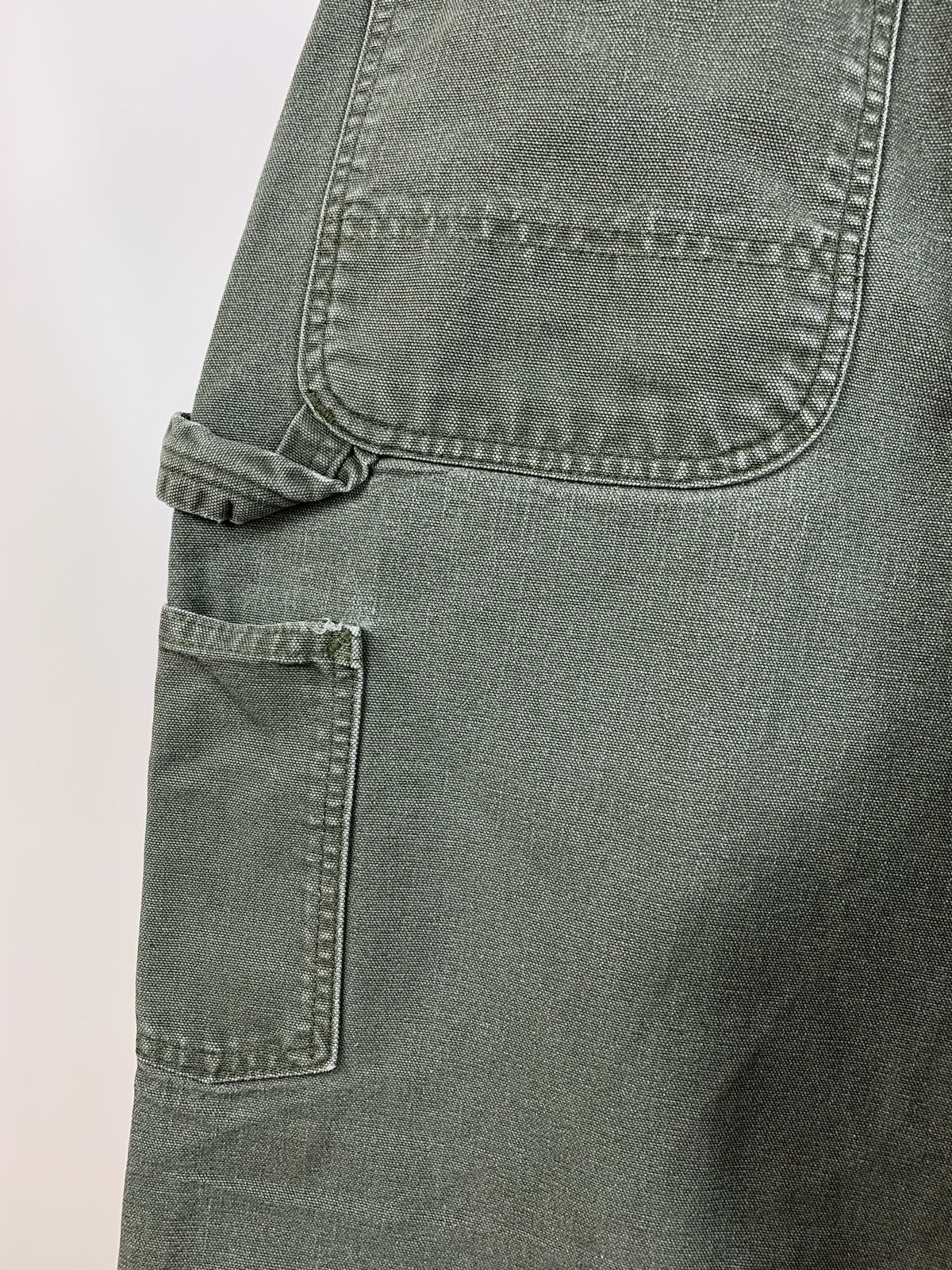 Carhartt Vintage Carhartt Single Knee Green Khaki Cargo Pants Size US 40 / EU 56 - 15 Thumbnail