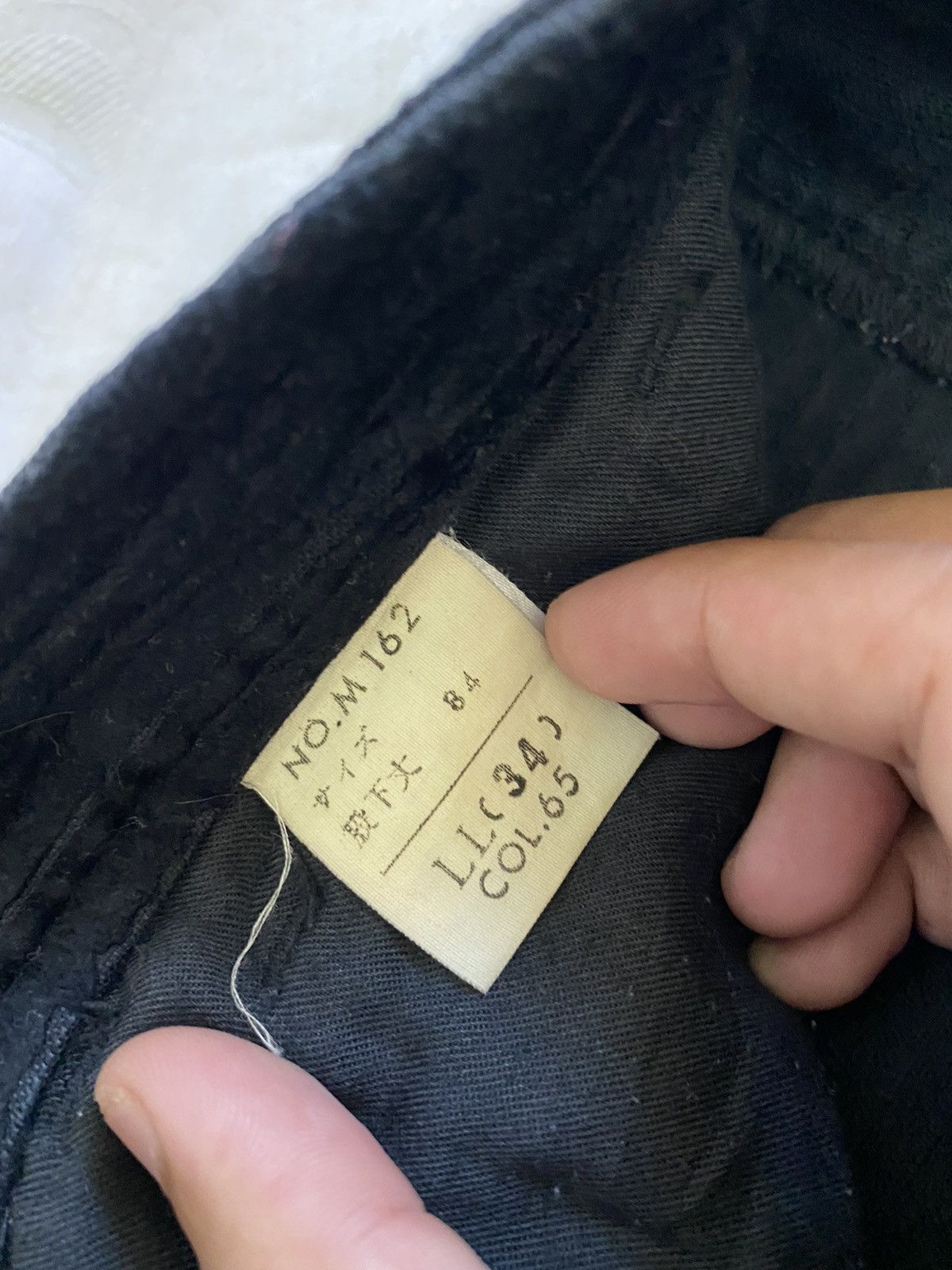 Blue Blue Japan Blue Way Japan Corduroy Baggy Crop Pants Size US 33 - 10 Thumbnail