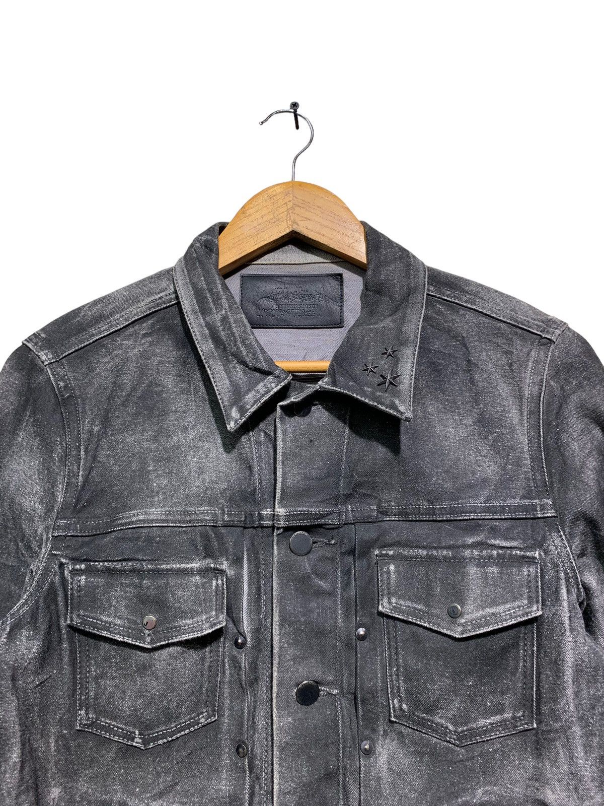 Diet Butcher Slim Skin 🔥DBSS S/S12 VINTAGE WASHED DENIM JACKETS Size US S / EU 44-46 / 1 - 4 Thumbnail