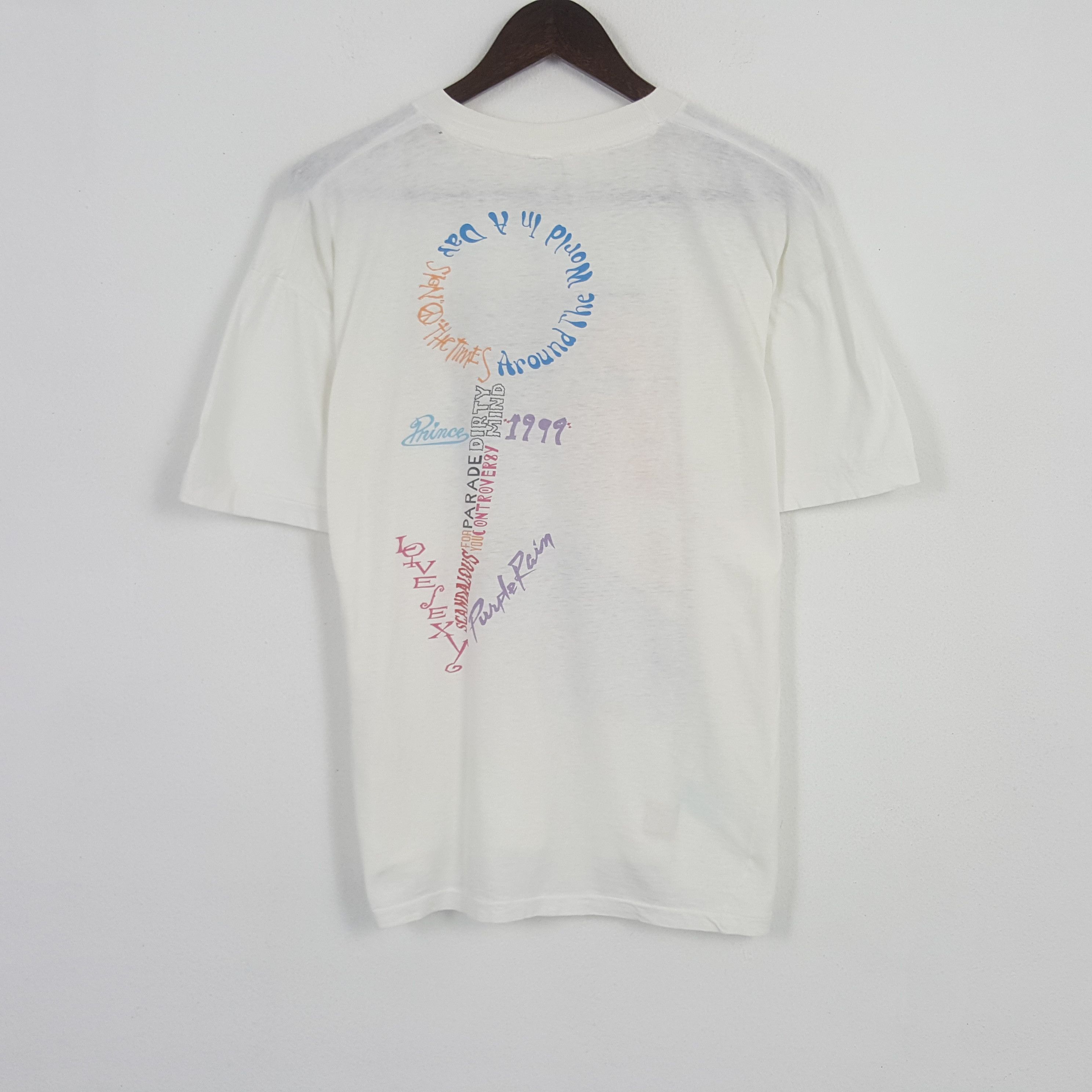 Band Tees × Vintage Vintage Prince Band Tshirt Size US L / EU 52-54 / 3 - 3 Thumbnail