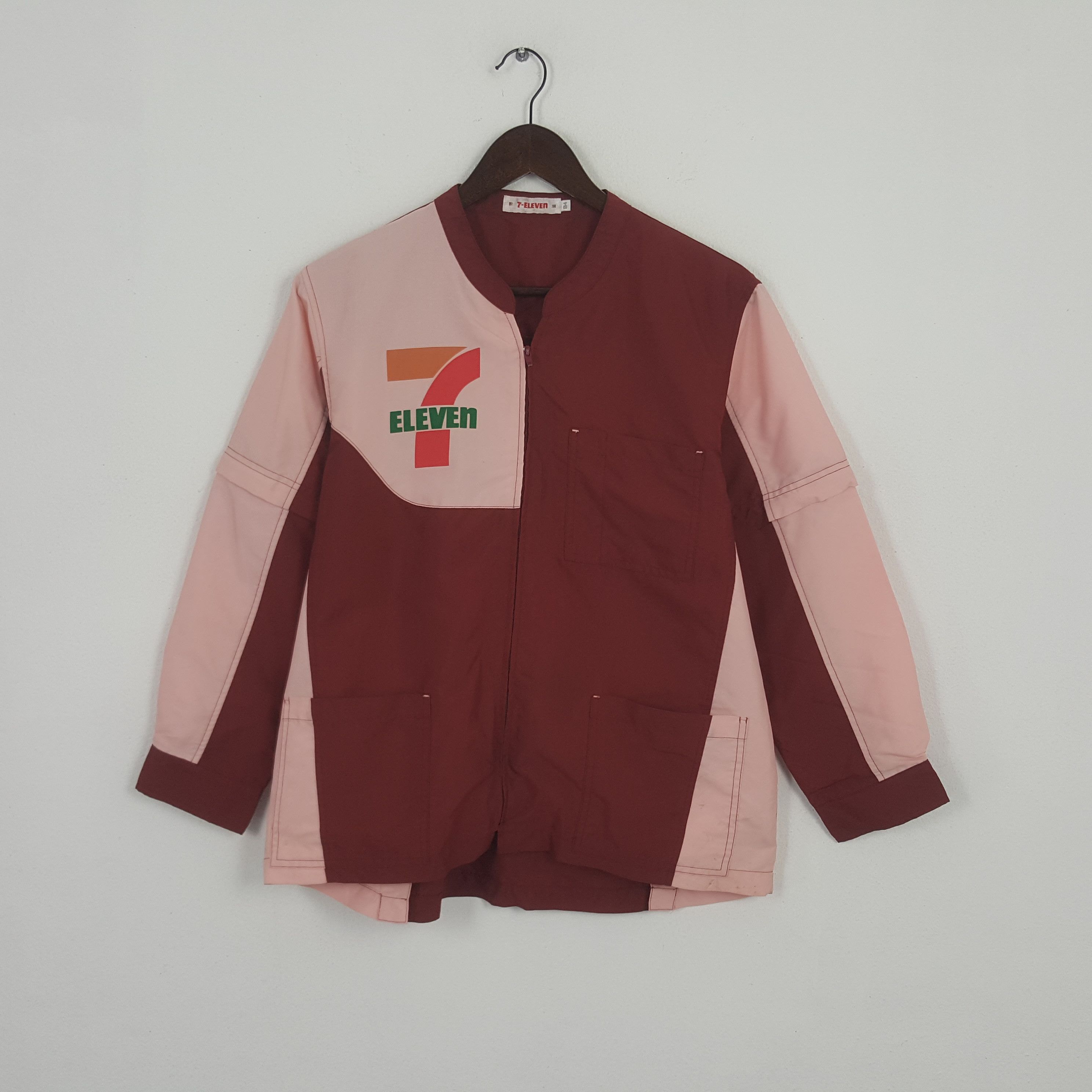 Japanese Brand × Vintage Vintage 7 ELeven Big Logo Worker Jacket Size US M / EU 48-50 / 2 - 1 Thumbnail