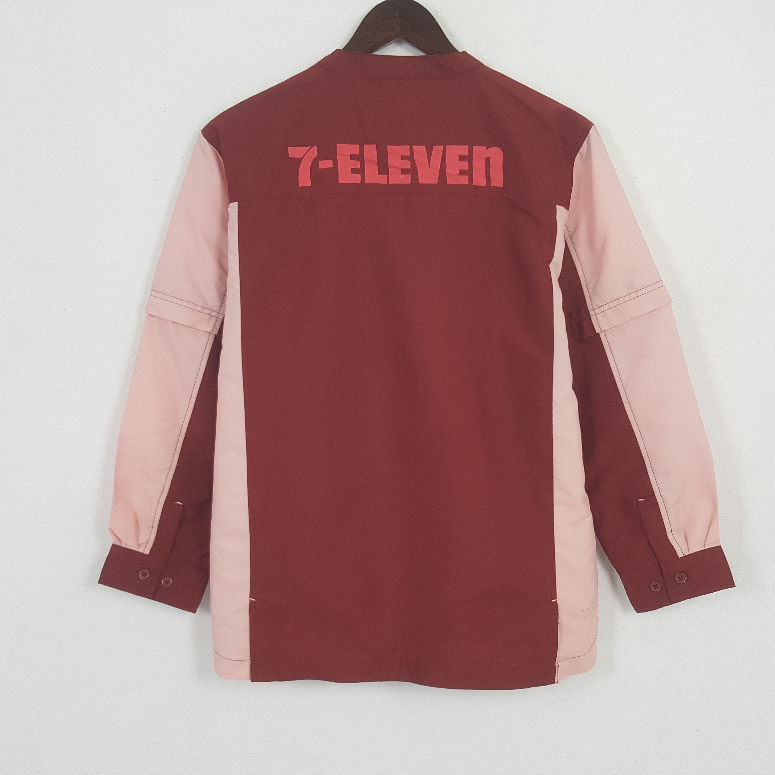 Japanese Brand × Vintage Vintage 7 ELeven Big Logo Worker Jacket Size US M / EU 48-50 / 2 - 3 Thumbnail