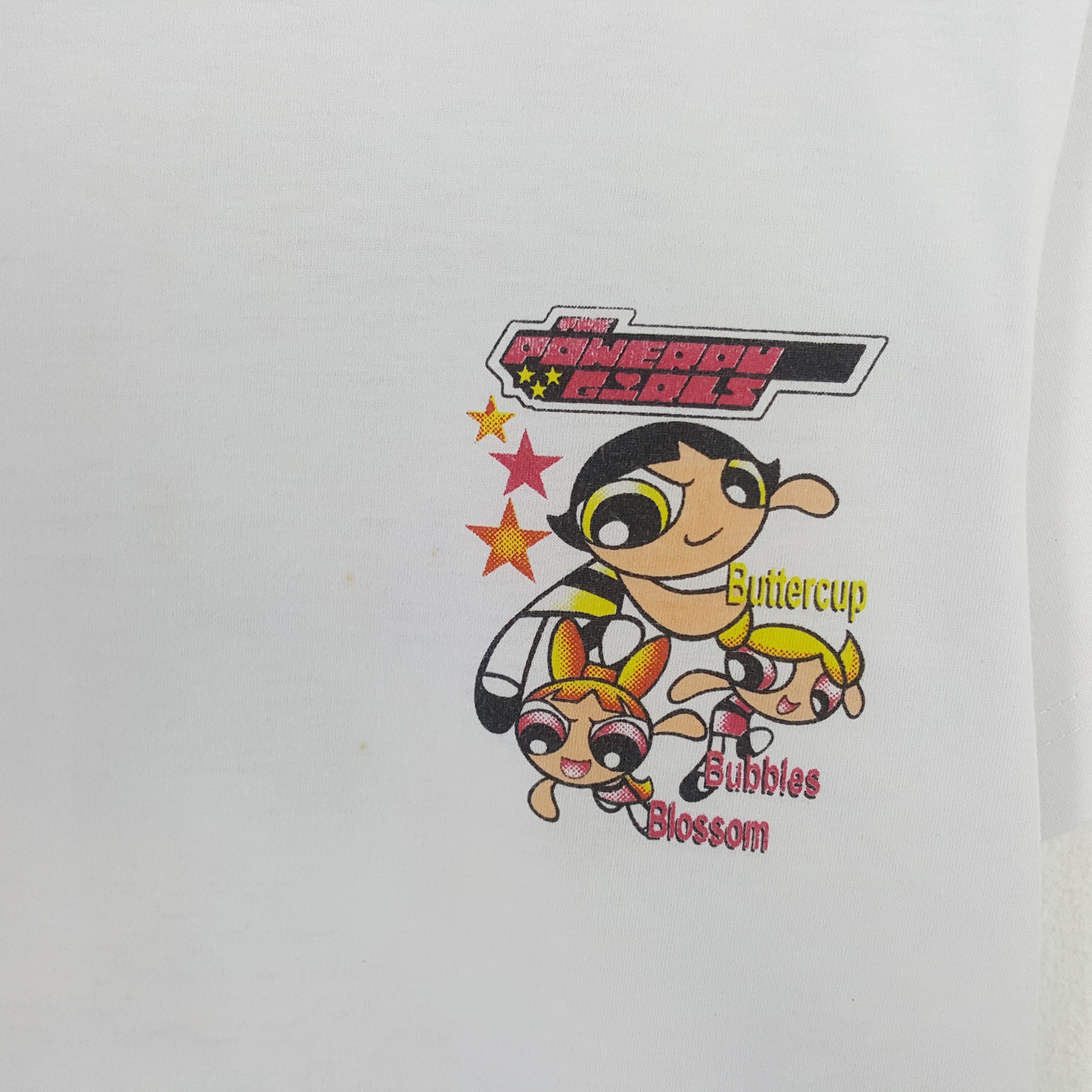 Cartoon Network × Japanese Brand × Vintage Vintage The Powerpuff Girls Japanese Tshirt Size US S / EU 44-46 / 1 - 3 Thumbnail
