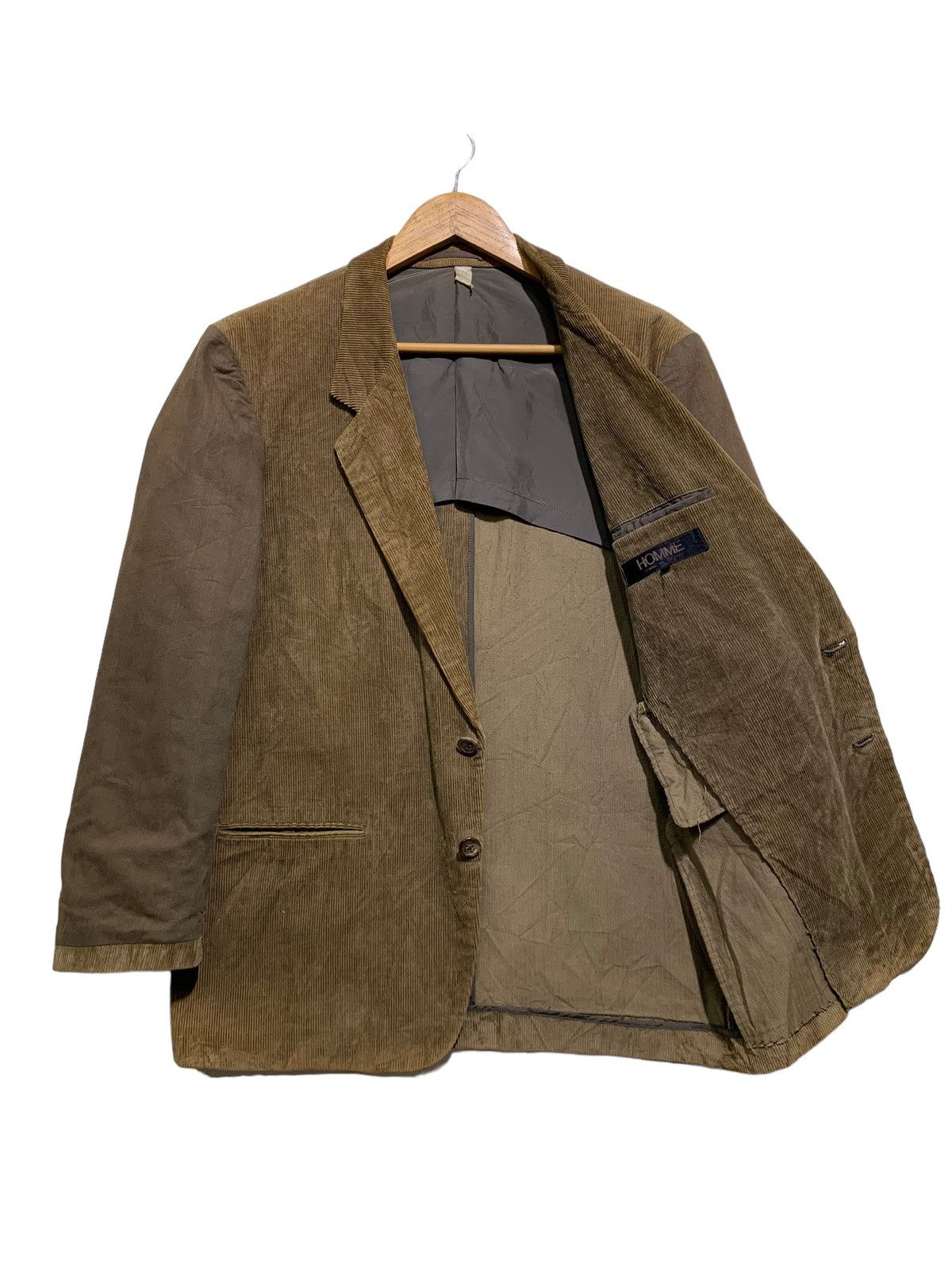 Comme des Garcons 🔥CDG HOMME SPLIT CORDUROY JACKETS Size US M / EU 48-50 / 2 - 5 Thumbnail