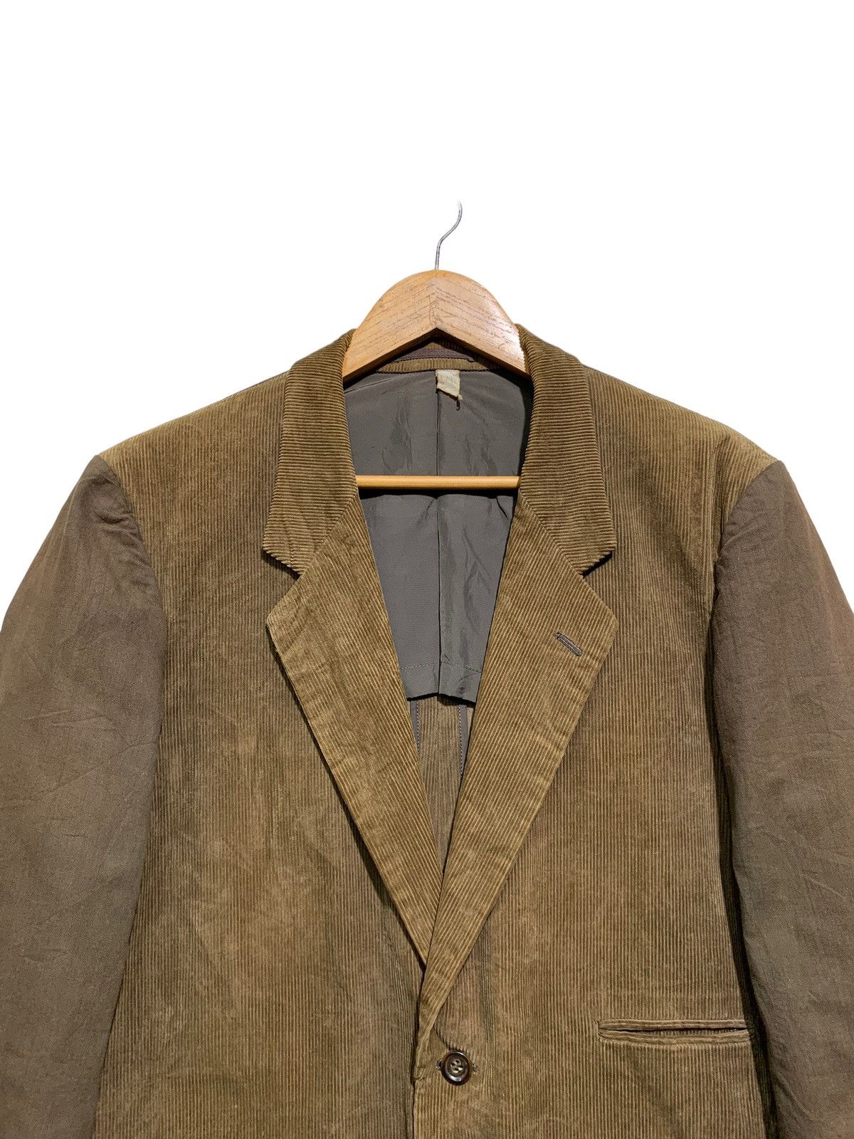 Comme des Garcons 🔥CDG HOMME SPLIT CORDUROY JACKETS Size US M / EU 48-50 / 2 - 4 Thumbnail