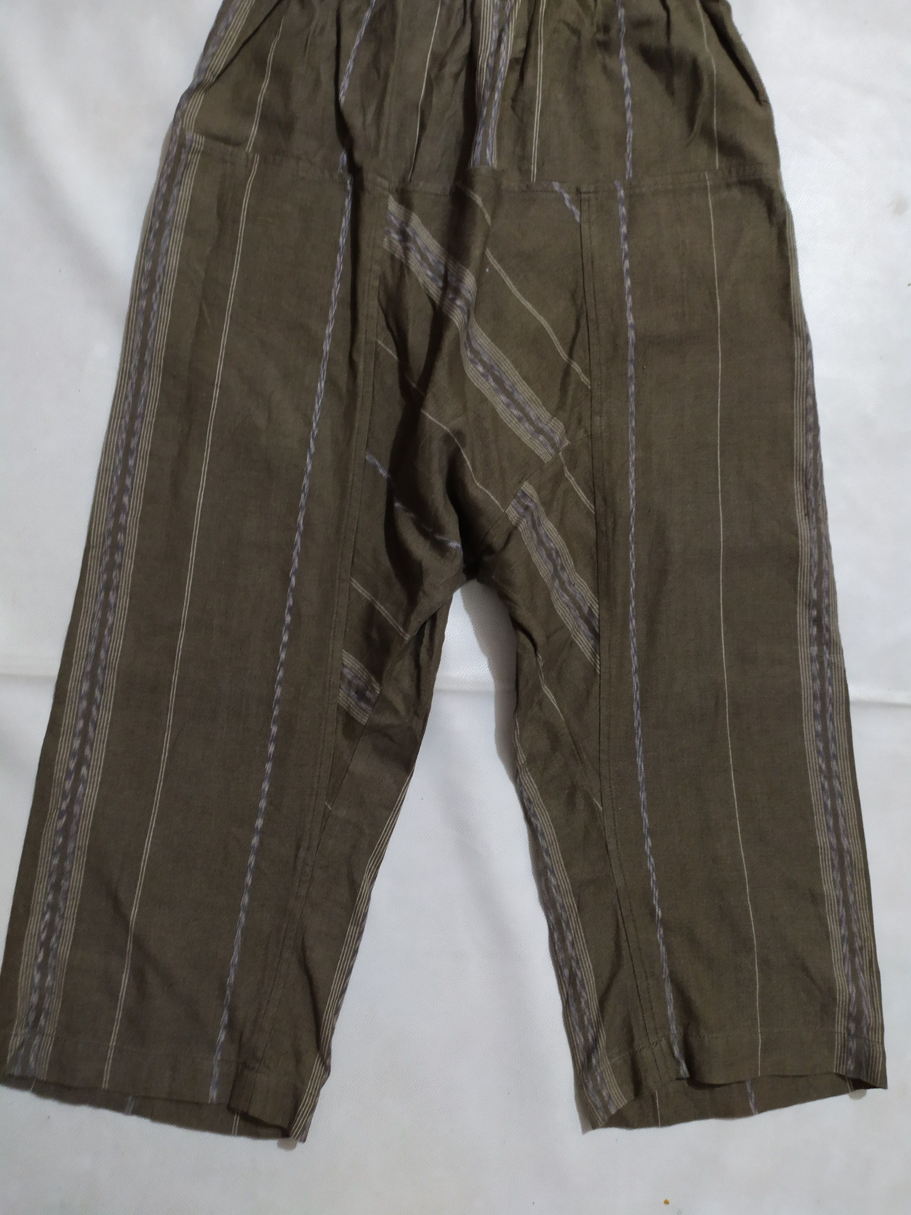 Issey Miyake × Japanese Brand 🔥Plantation Pants By Issey Miyake assymetric pants Size US 32 / EU 48 - 9 Thumbnail