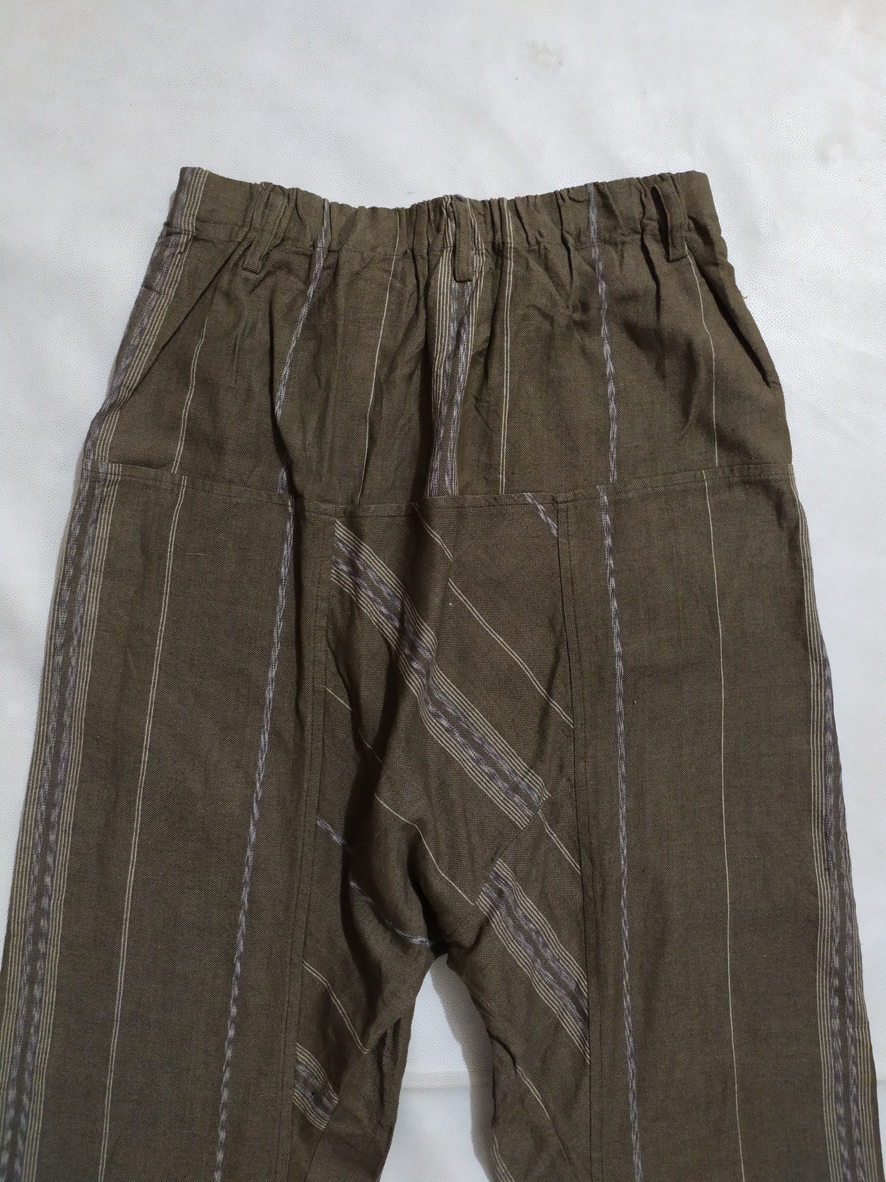 Issey Miyake × Japanese Brand 🔥Plantation Pants By Issey Miyake assymetric pants Size US 32 / EU 48 - 8 Thumbnail