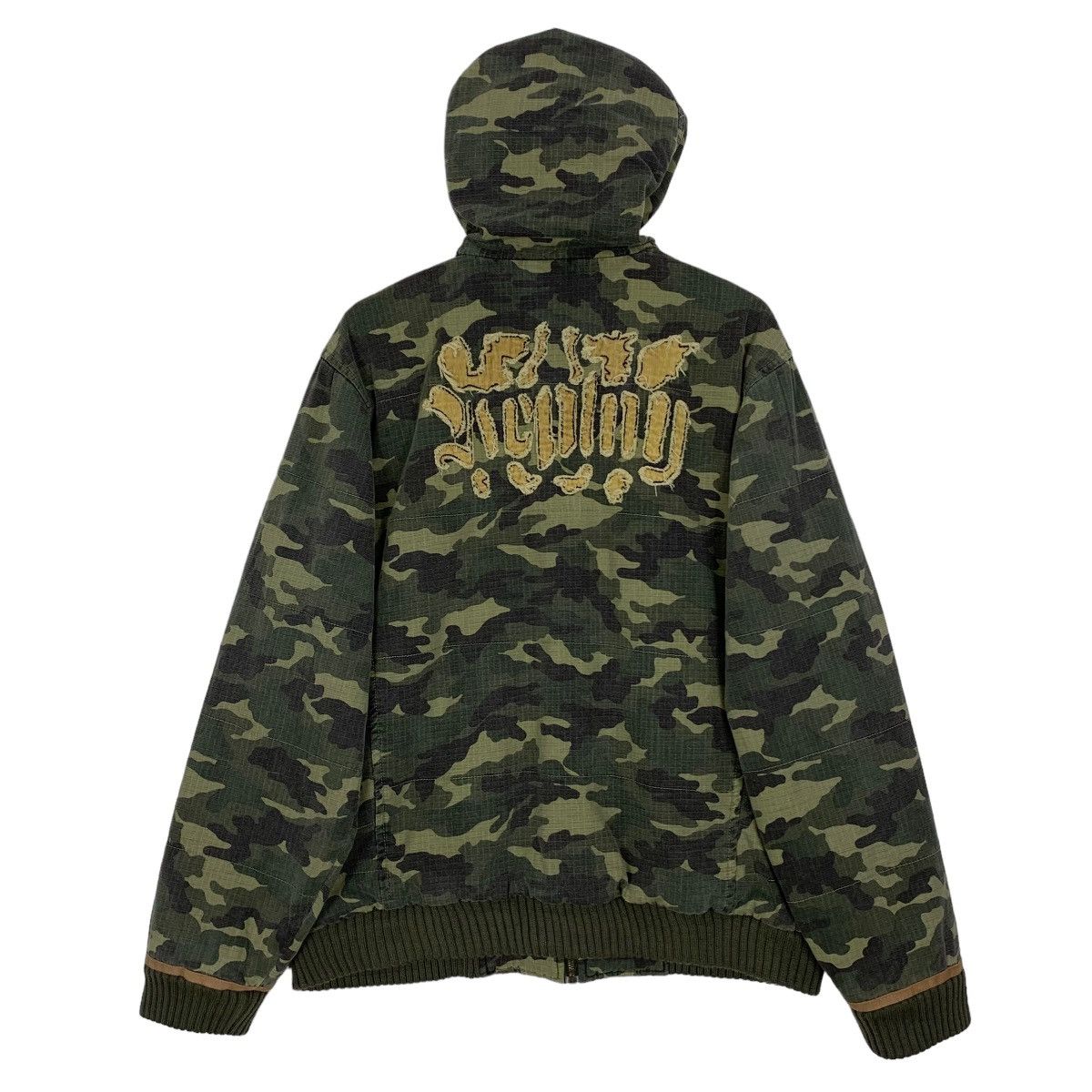 Replay × Vintage Replay Custom Sport Clothing Camouflage Hoodie Size US L / EU 52-54 / 3 - 3 Thumbnail