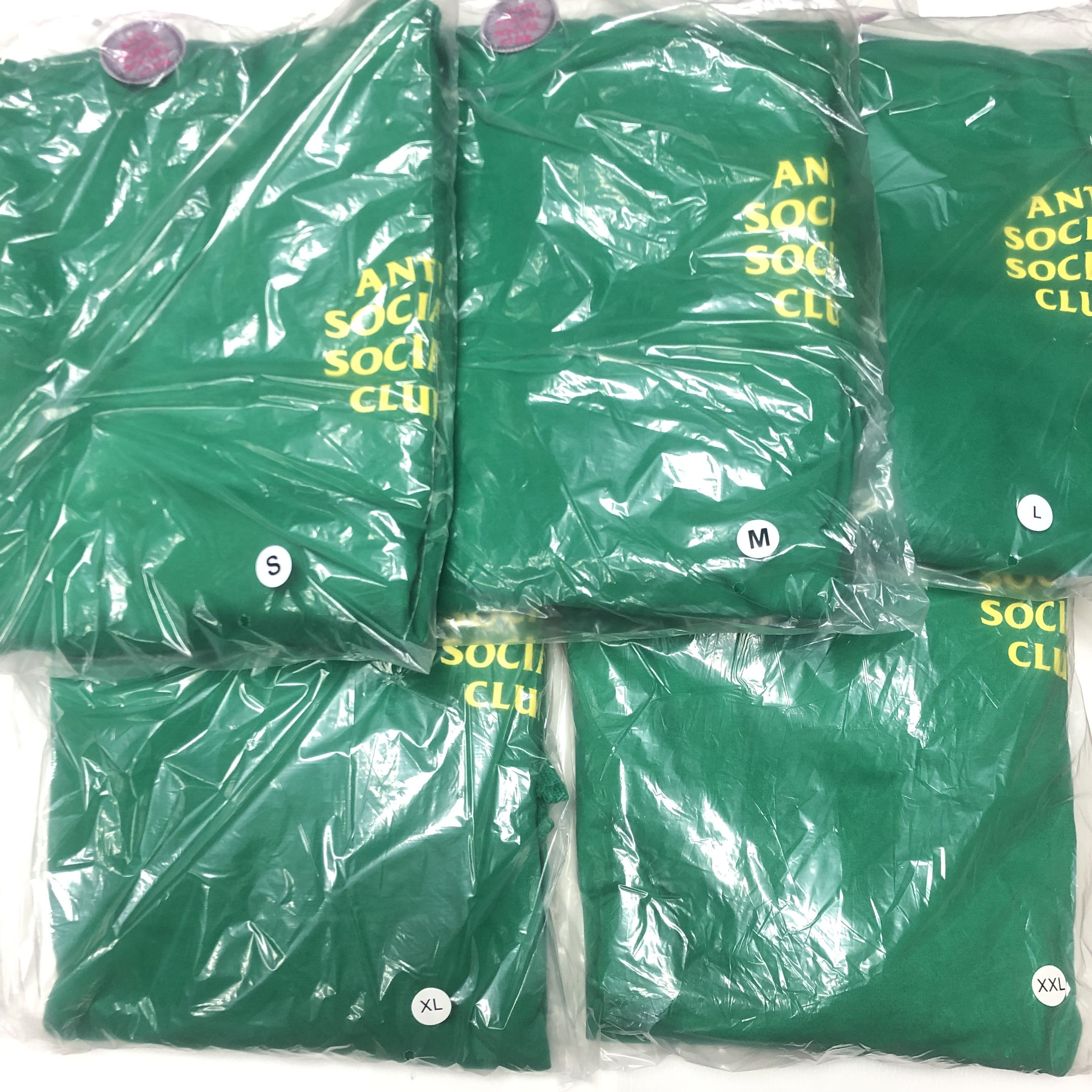 Anti Social Social Club × Members Only DS ASSC Mind Games A/F 21 Green Hoodie BAPE KITH KAWS Size US L / EU 52-54 / 3 - 7 Thumbnail