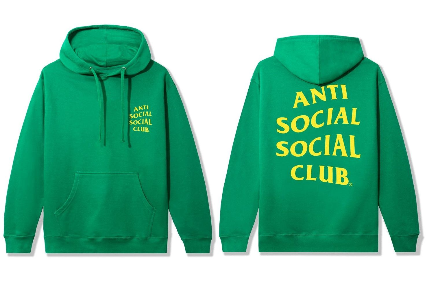 image of Anti Social Social Club x Members Only Ds Assc Mind Games A/f 21 Green Hoodie Bape Kith Kaws (Size 