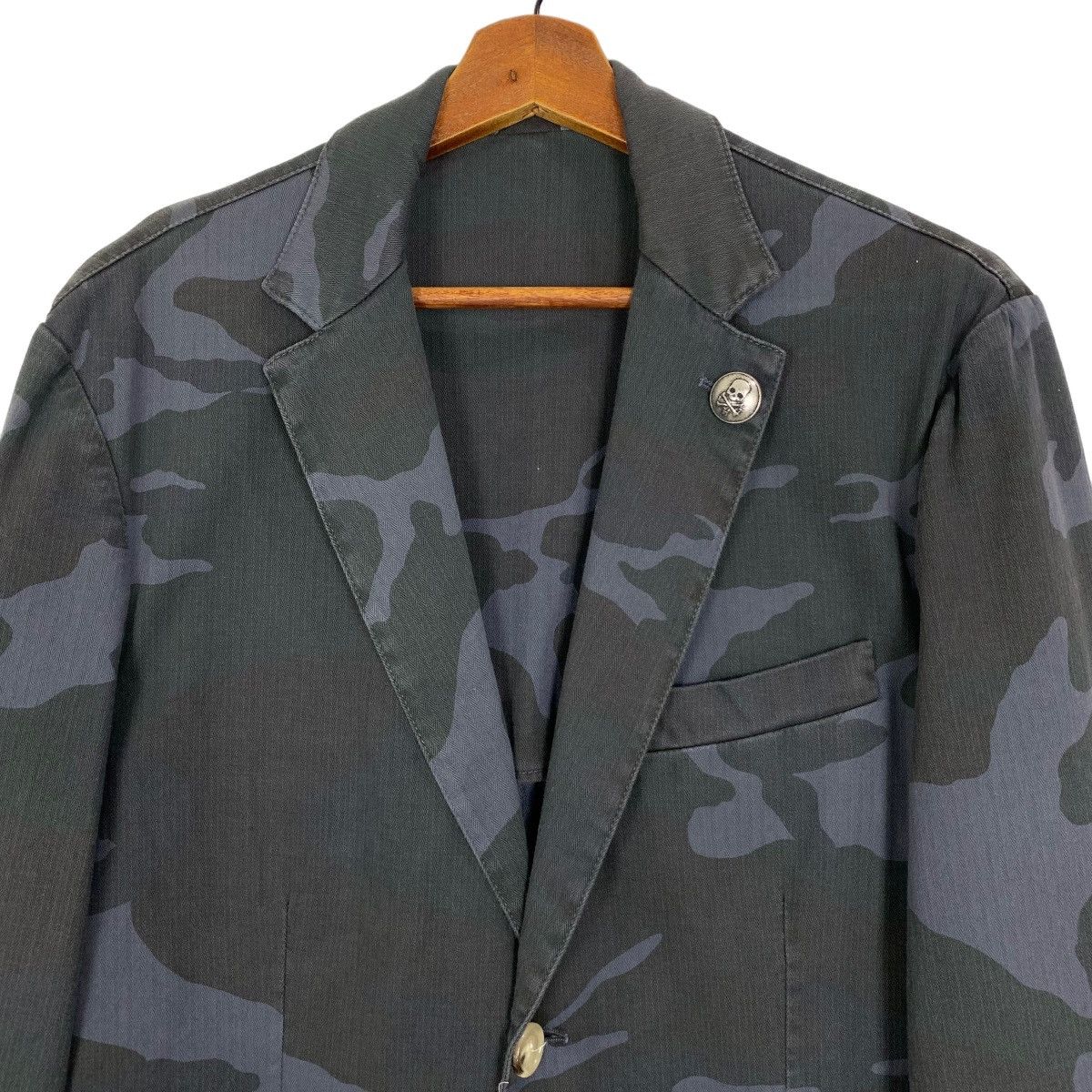 HYDROGEN Hydrogen Camouflage Blazer Coat Size US XL / EU 56 / 4 - 2 Thumbnail