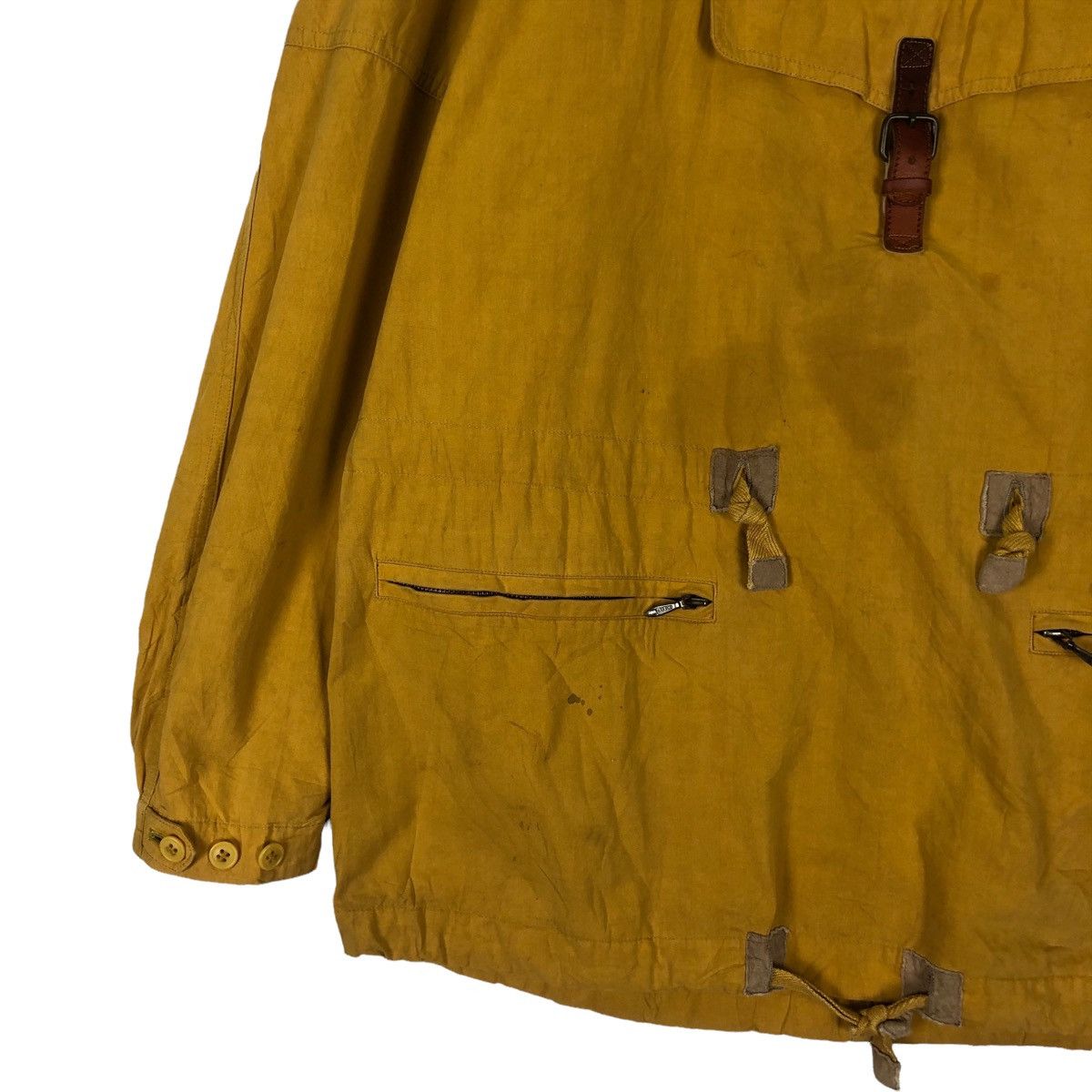 Japanese Brand VTG SCOOPMAN ANORAK HOODIE HALF ZIPPER LIGHT JACKET Size US L / EU 52-54 / 3 - 7 Thumbnail