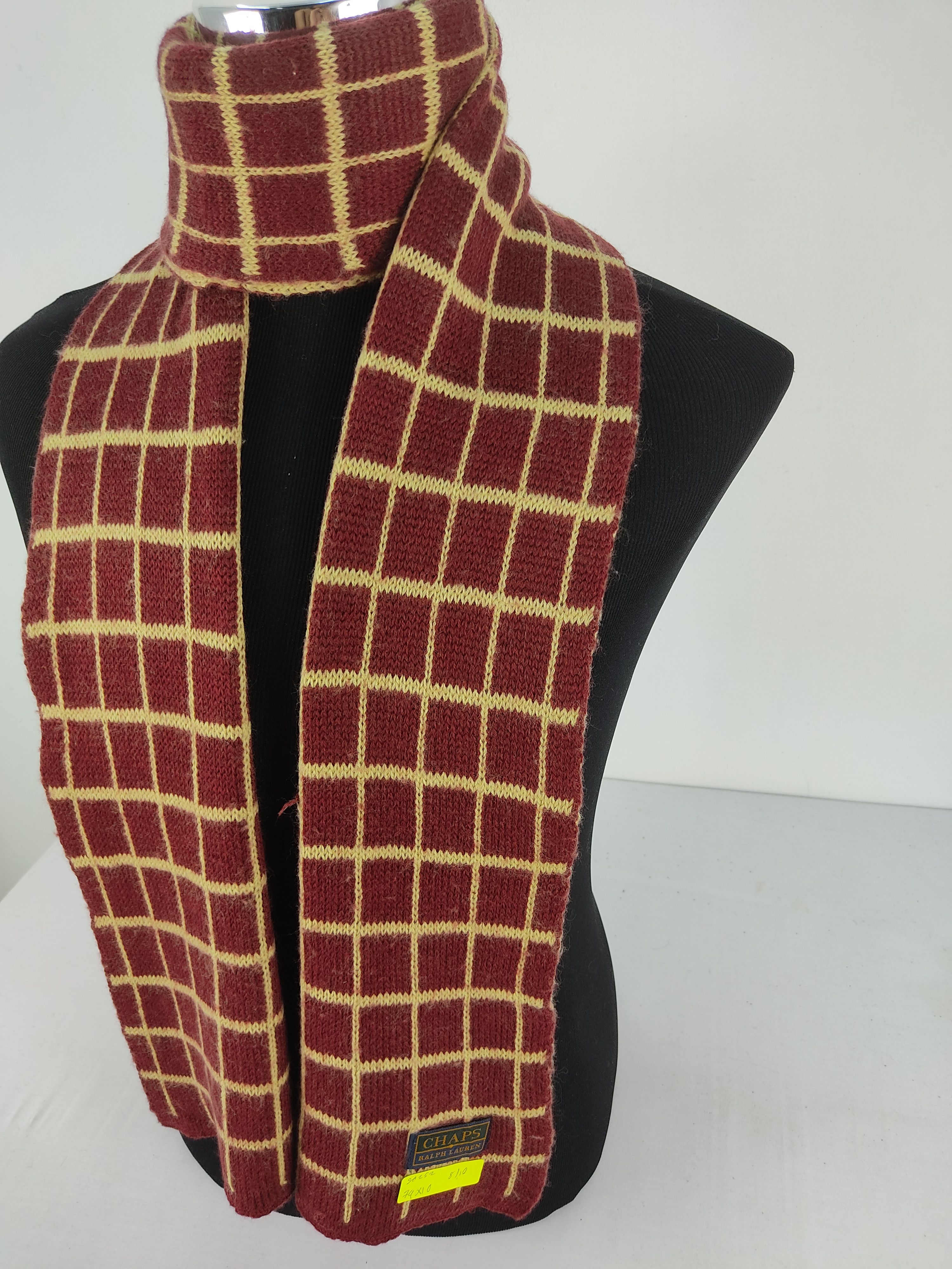 Chaps Ralph Lauren × Vintage Chaps Ralph Lauren Scarf / Muffler / Neckwear Size ONE SIZE - 3 Thumbnail