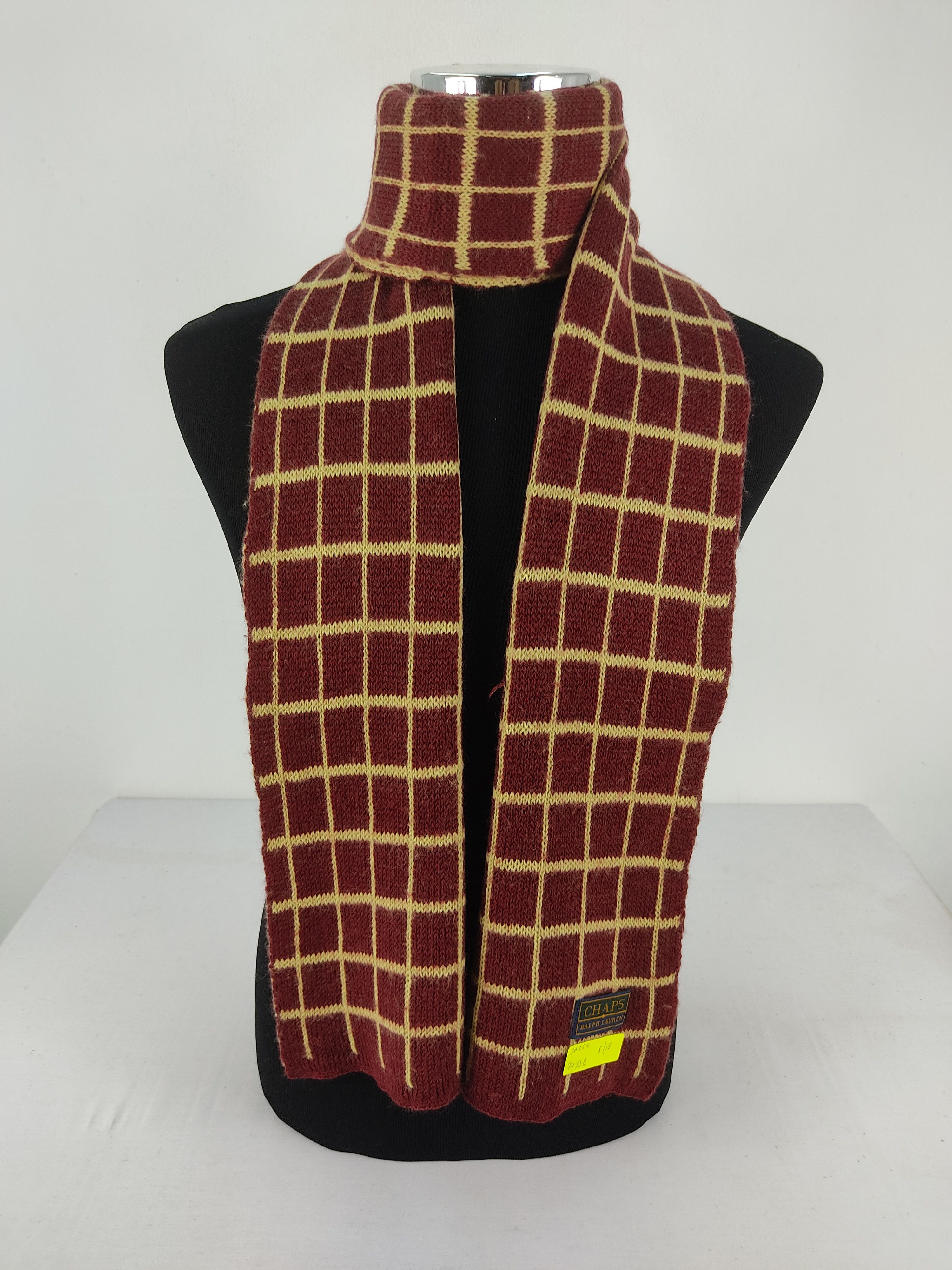 Chaps Ralph Lauren × Vintage Chaps Ralph Lauren Scarf / Muffler / Neckwear Size ONE SIZE - 1 Thumbnail
