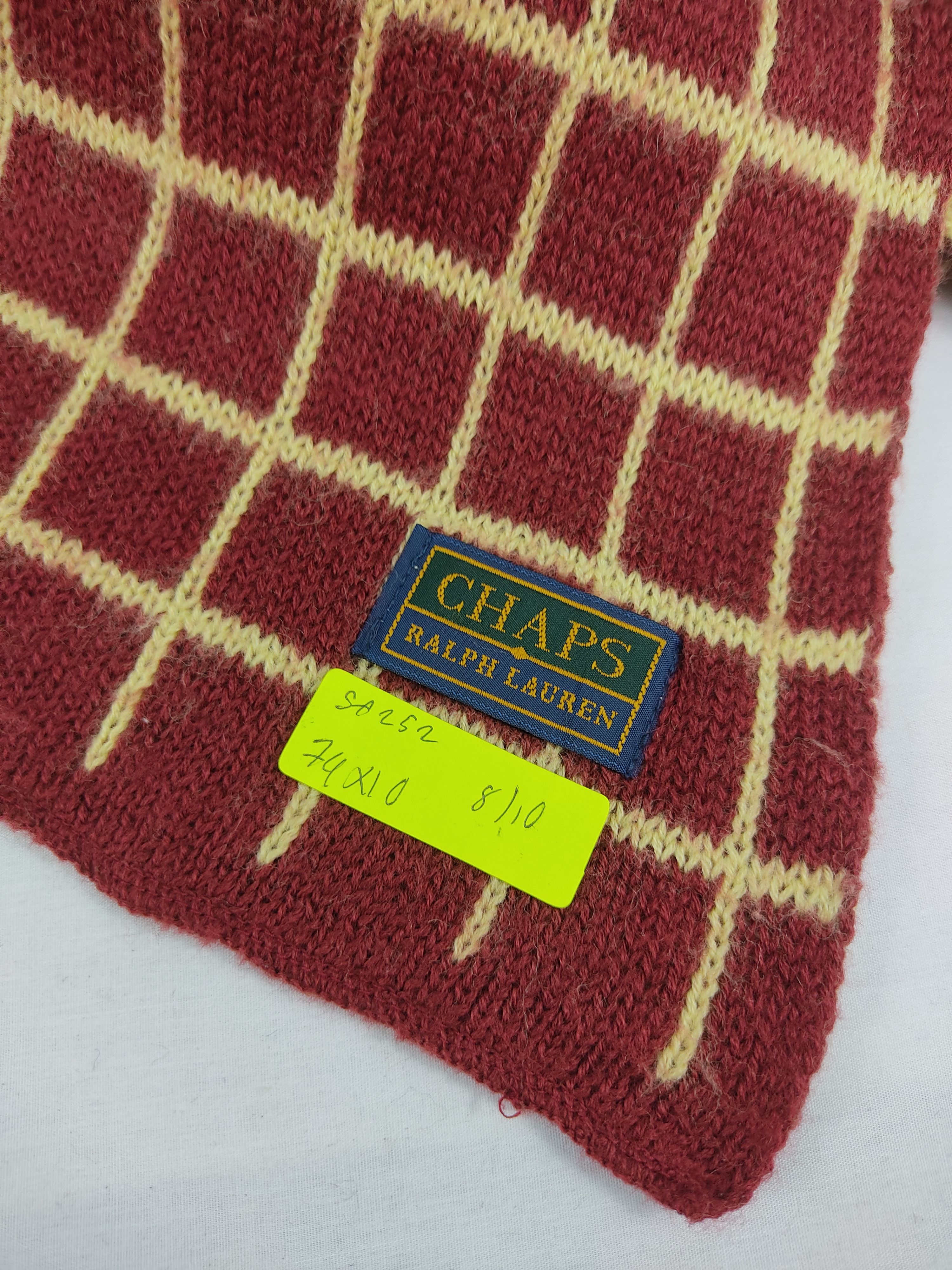 Chaps Ralph Lauren × Vintage Chaps Ralph Lauren Scarf / Muffler / Neckwear Size ONE SIZE - 7 Thumbnail