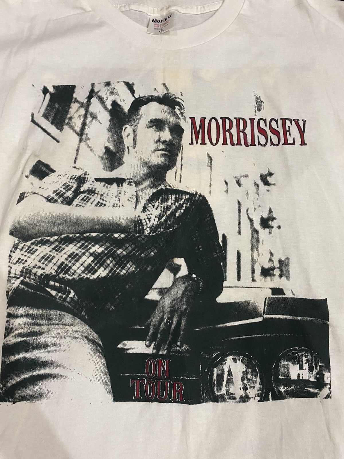 Band Tees Vintage Morrissey band shirt Size US XL / EU 56 / 4 - 4 Thumbnail