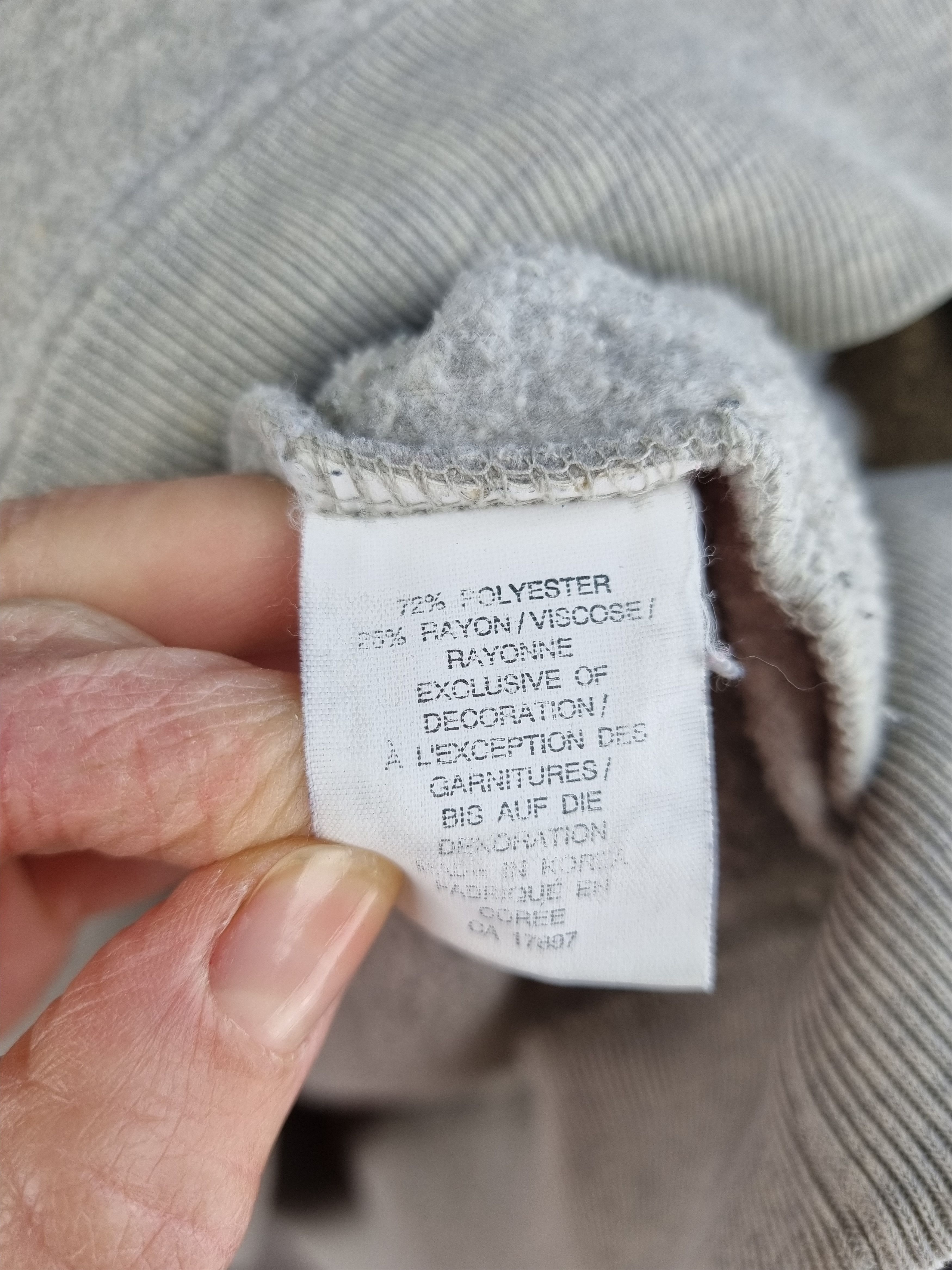 Gap × Vintage 90s Fleece GAP Spellout Logo Vintage Hoodie Size US XL / EU 56 / 4 - 7 Thumbnail