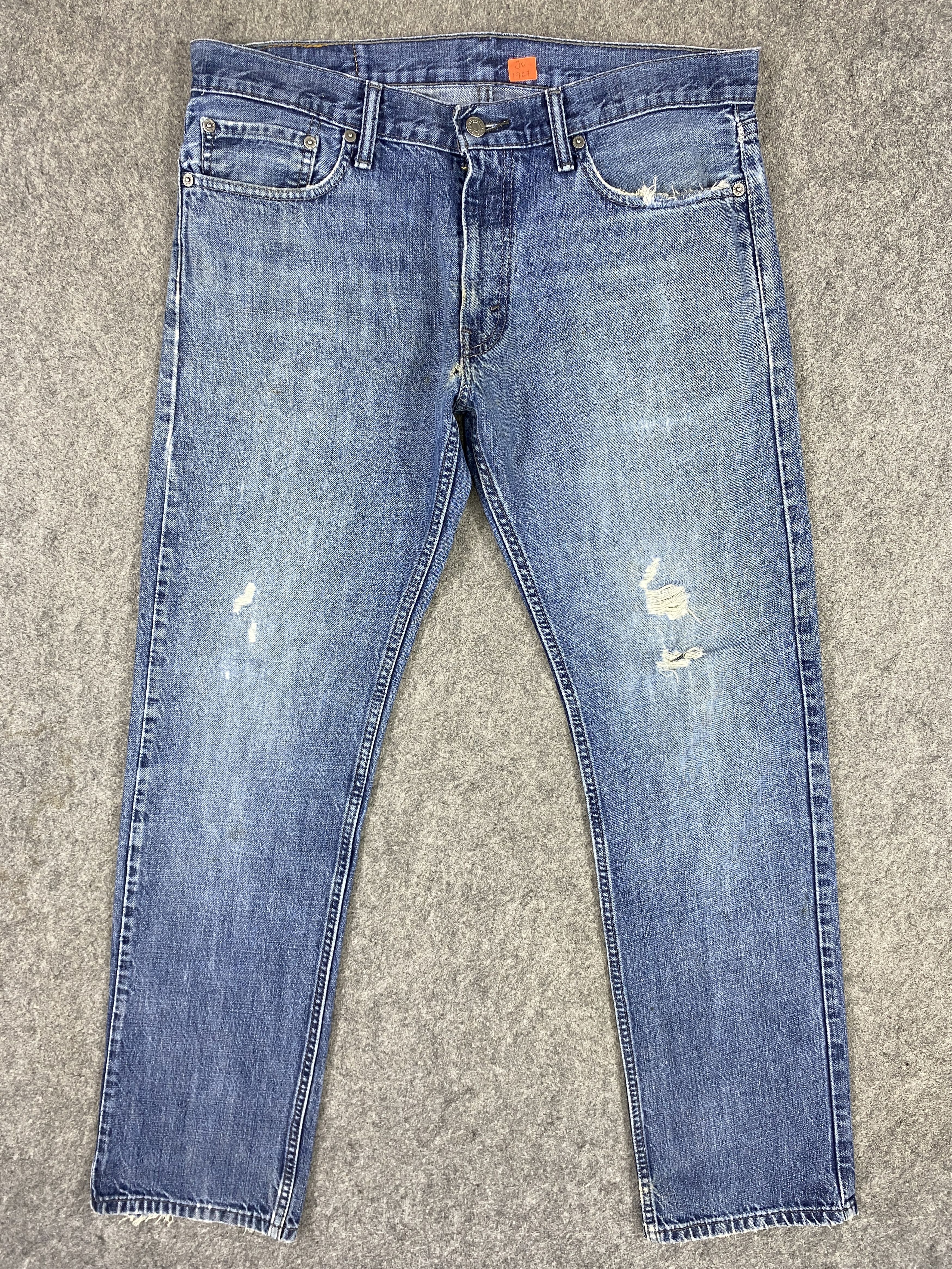 Levi's Blue Vintage Levi's 514 Jeans 35x33.5 Denim -JN1967 Size US 35 - 1 Thumbnail