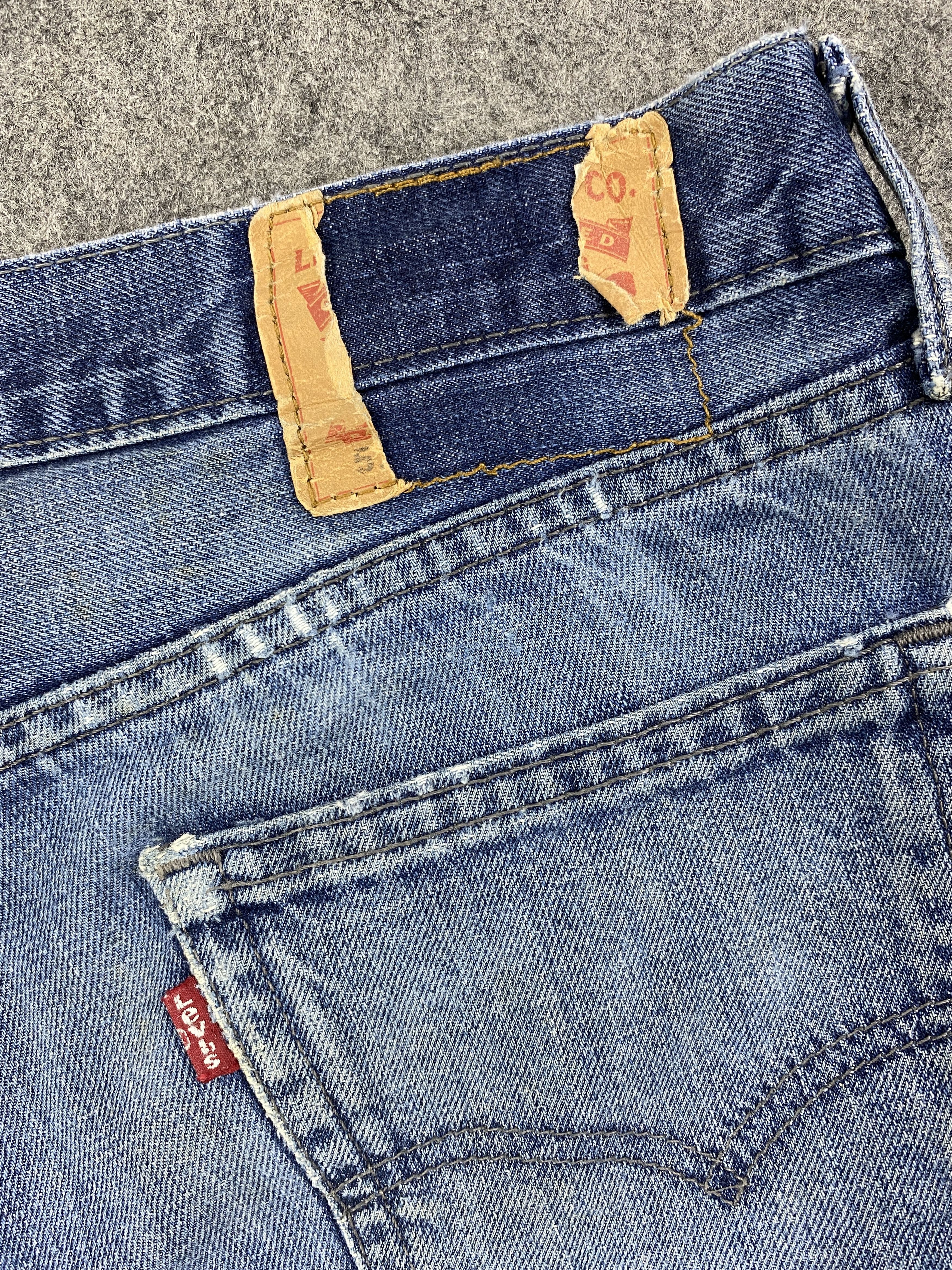 Levi's Blue Vintage Levi's 514 Jeans 35x33.5 Denim -JN1967 Size US 35 - 11 Thumbnail
