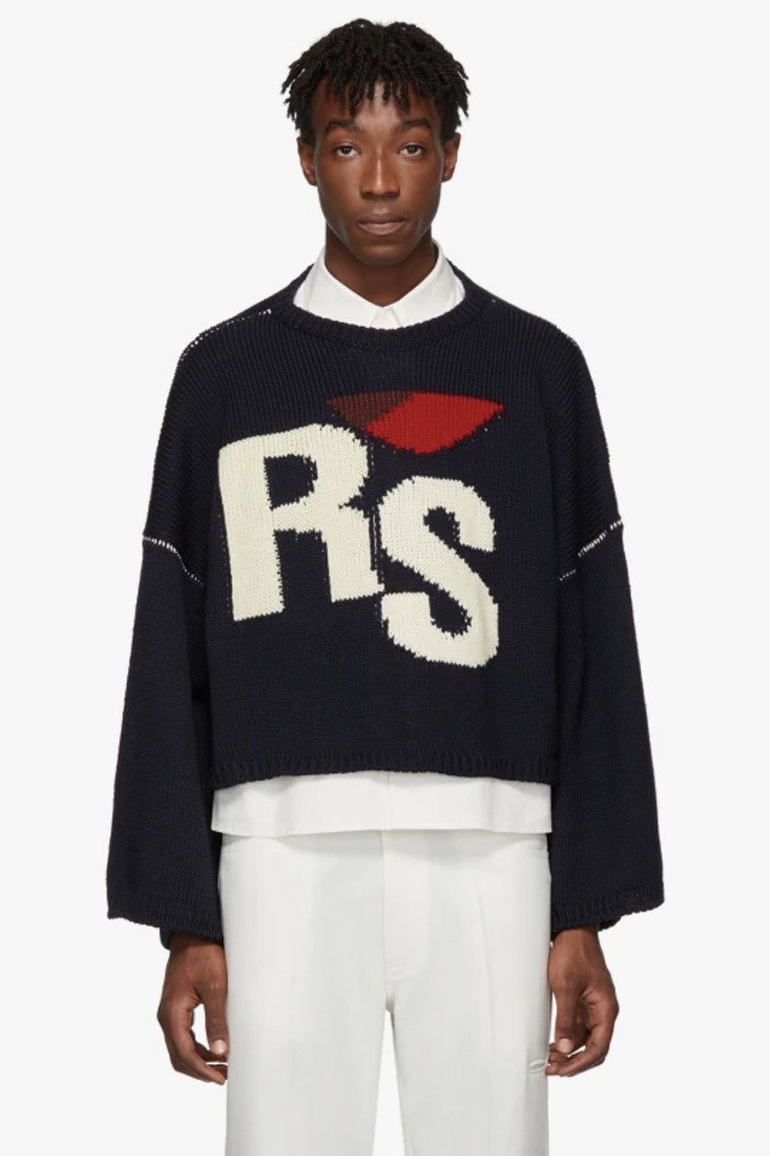 Raf Simons I love RS cropped sweater Size US M / EU 48-50 / 2 - 11 Thumbnail