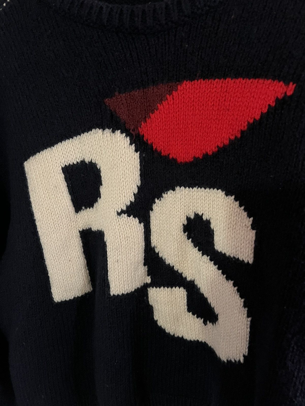 Raf Simons I love RS cropped sweater Size US M / EU 48-50 / 2 - 4 Thumbnail