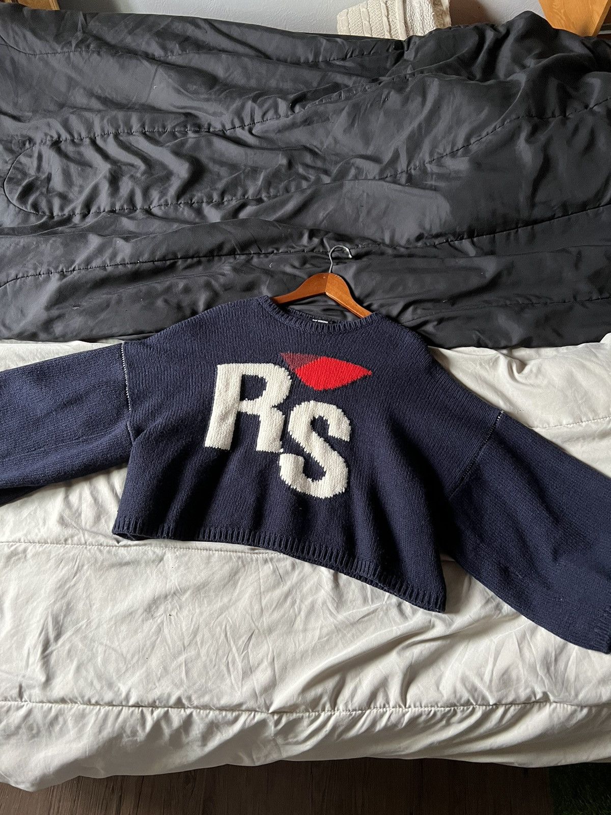 Raf Simons I love RS cropped sweater Size US M / EU 48-50 / 2 - 8 Thumbnail