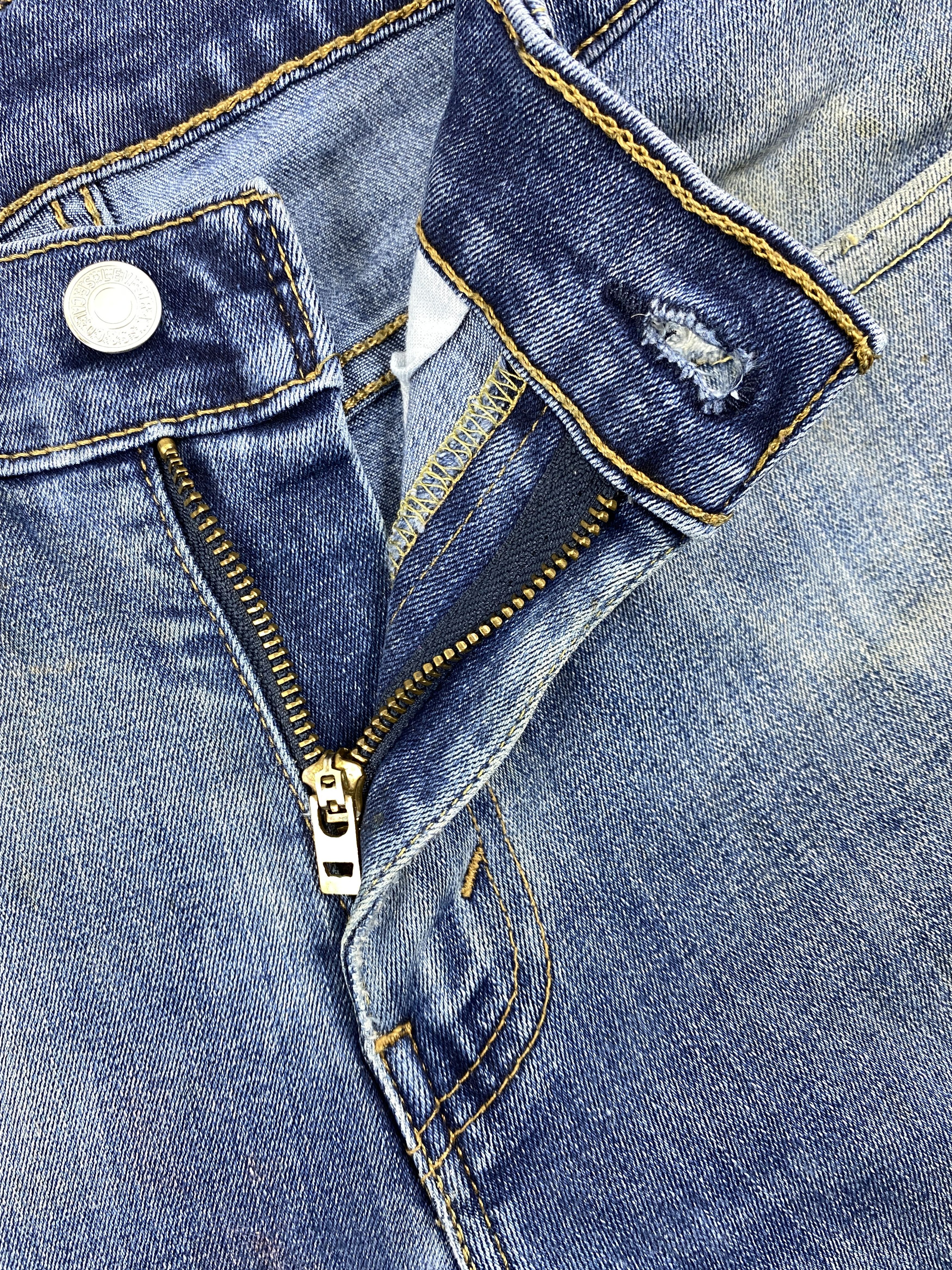 Blue Distressed Vintage Levi's 551 Jeans 30x29.5 -SJ114