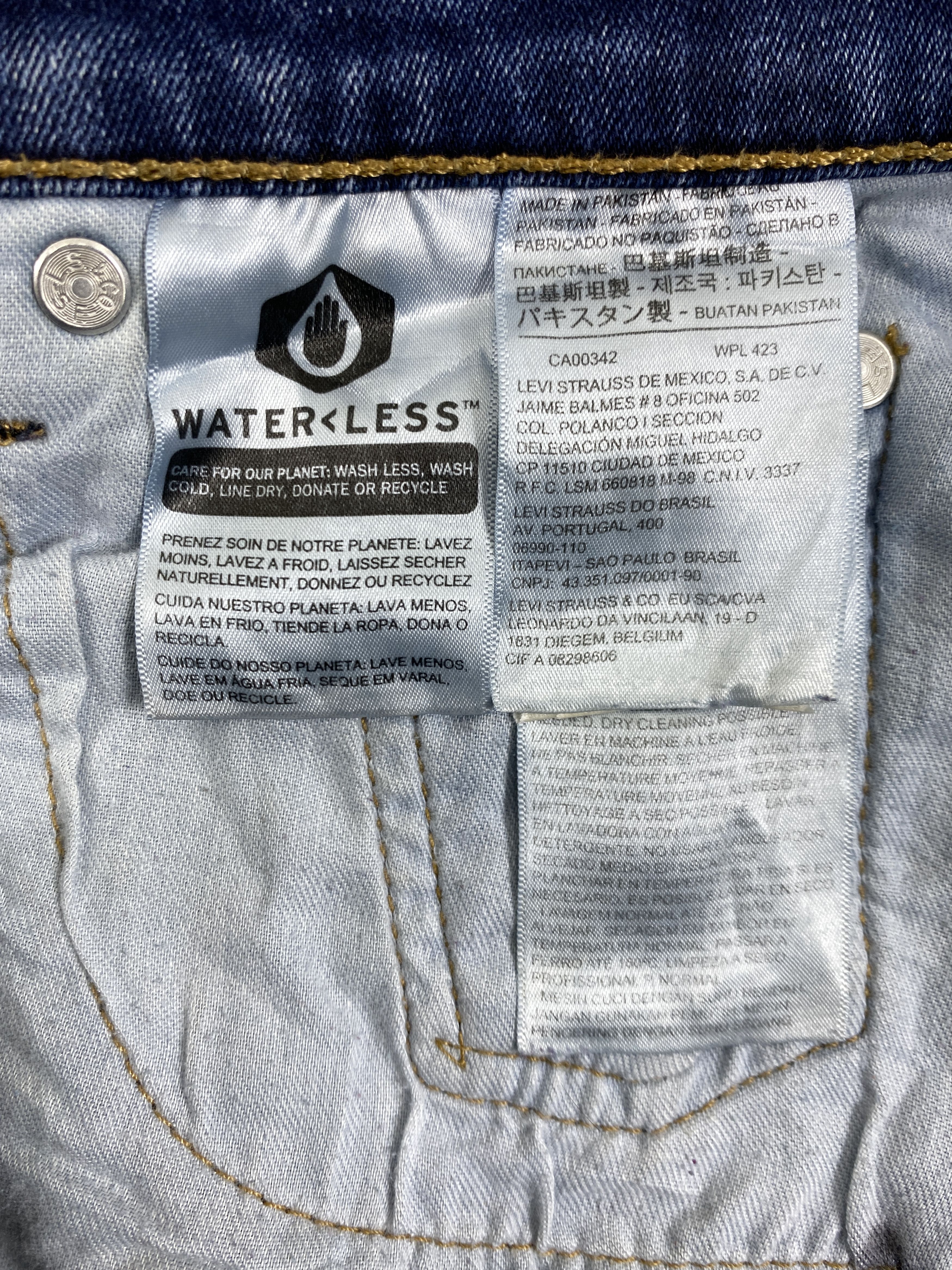Blue Distressed Vintage Levi's 551 Jeans 30x29.5 -SJ114