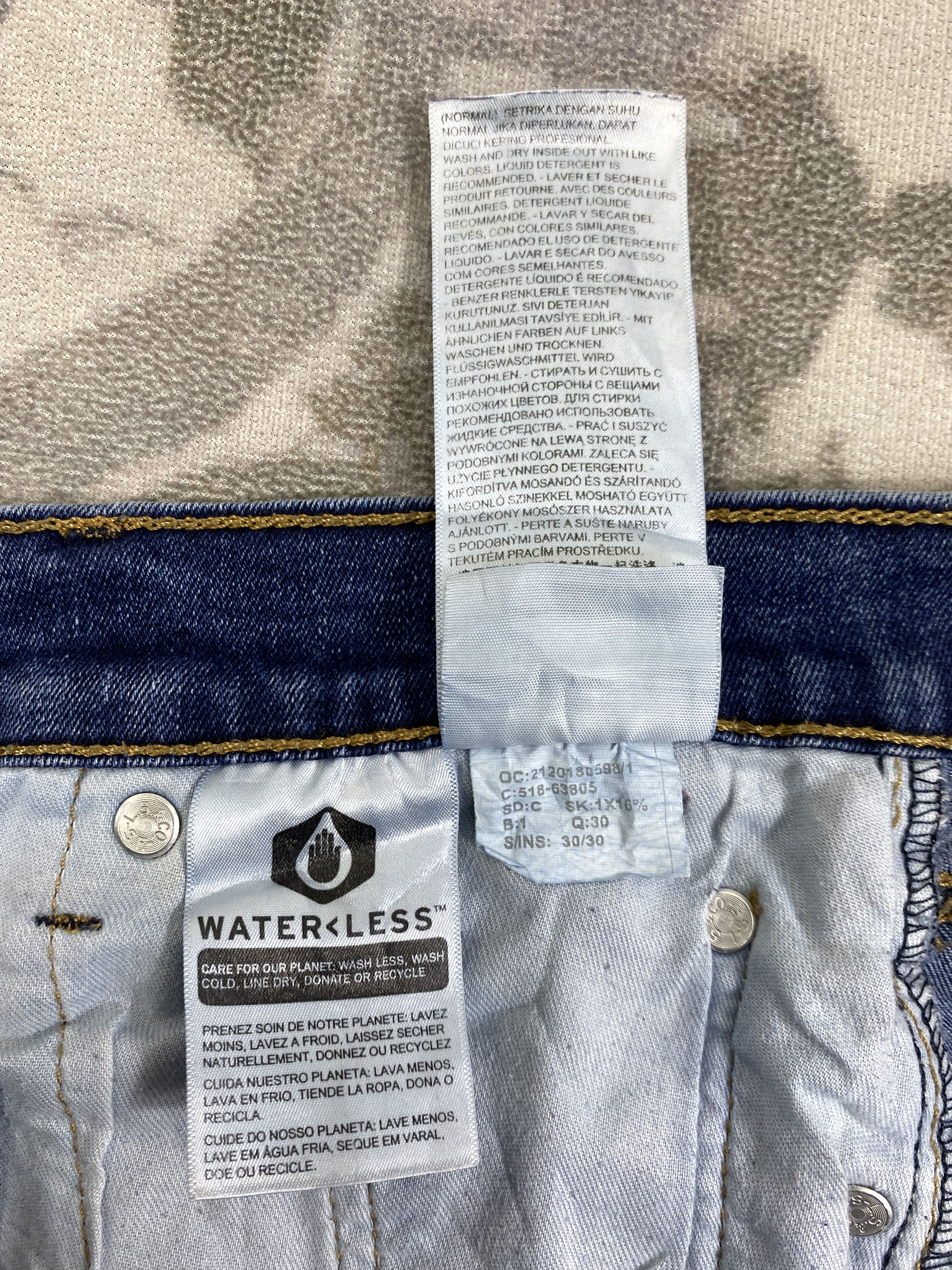 Blue Distressed Vintage Levi's 551 Jeans 30x29.5 -SJ114