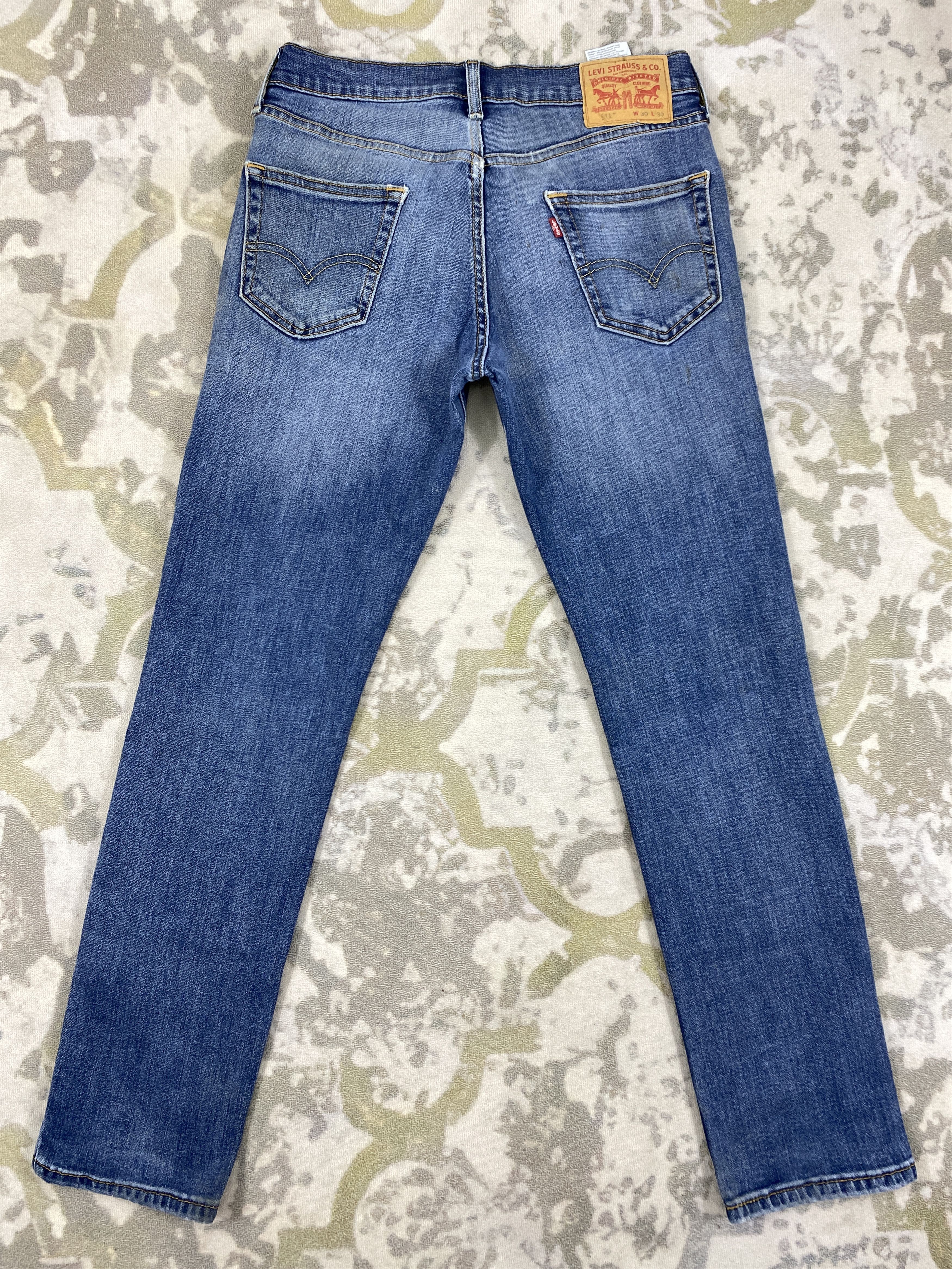 Blue Distressed Vintage Levi's 551 Jeans 30x29.5 -SJ114